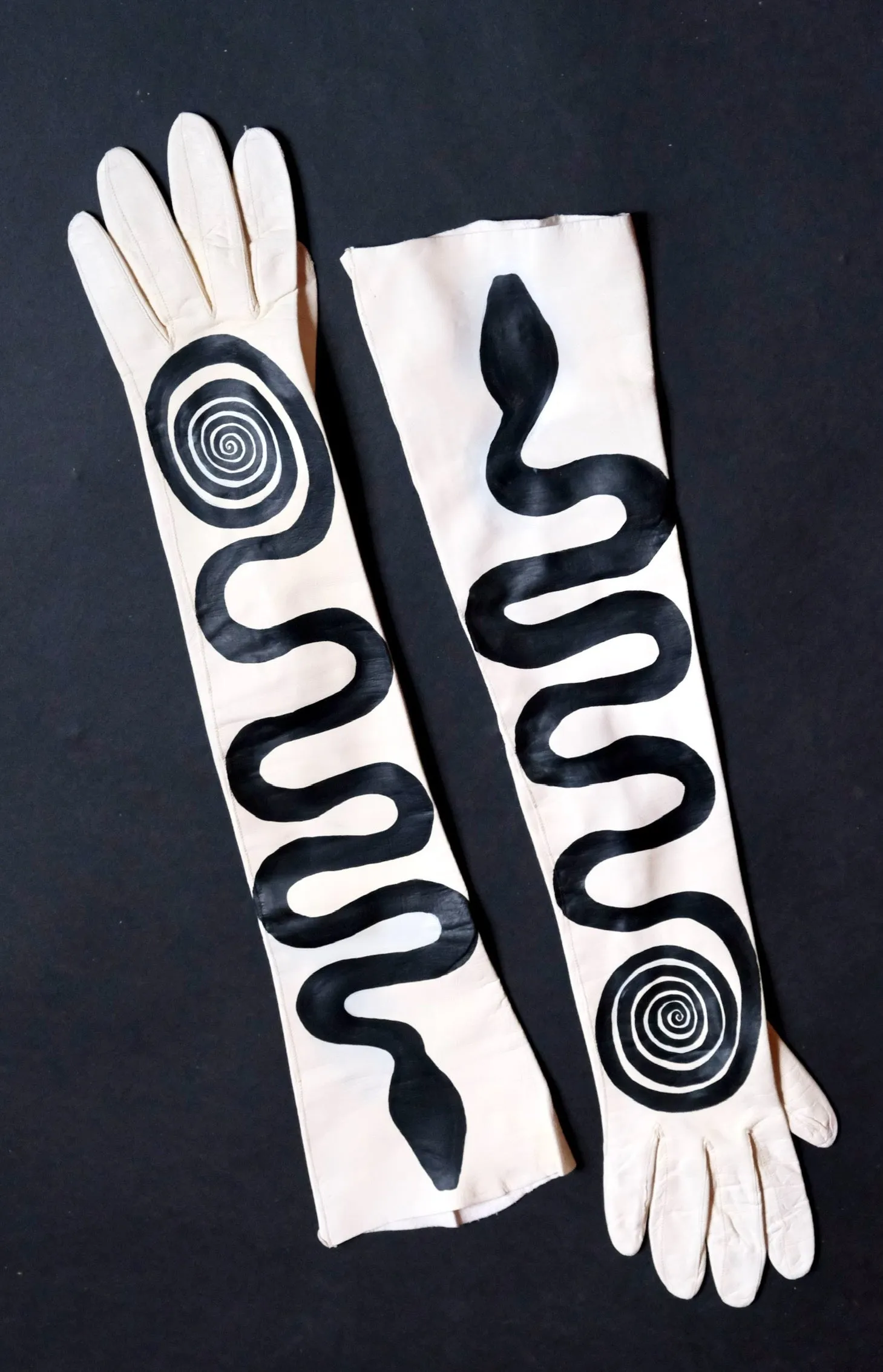 Serpent Silhouette Gloves
