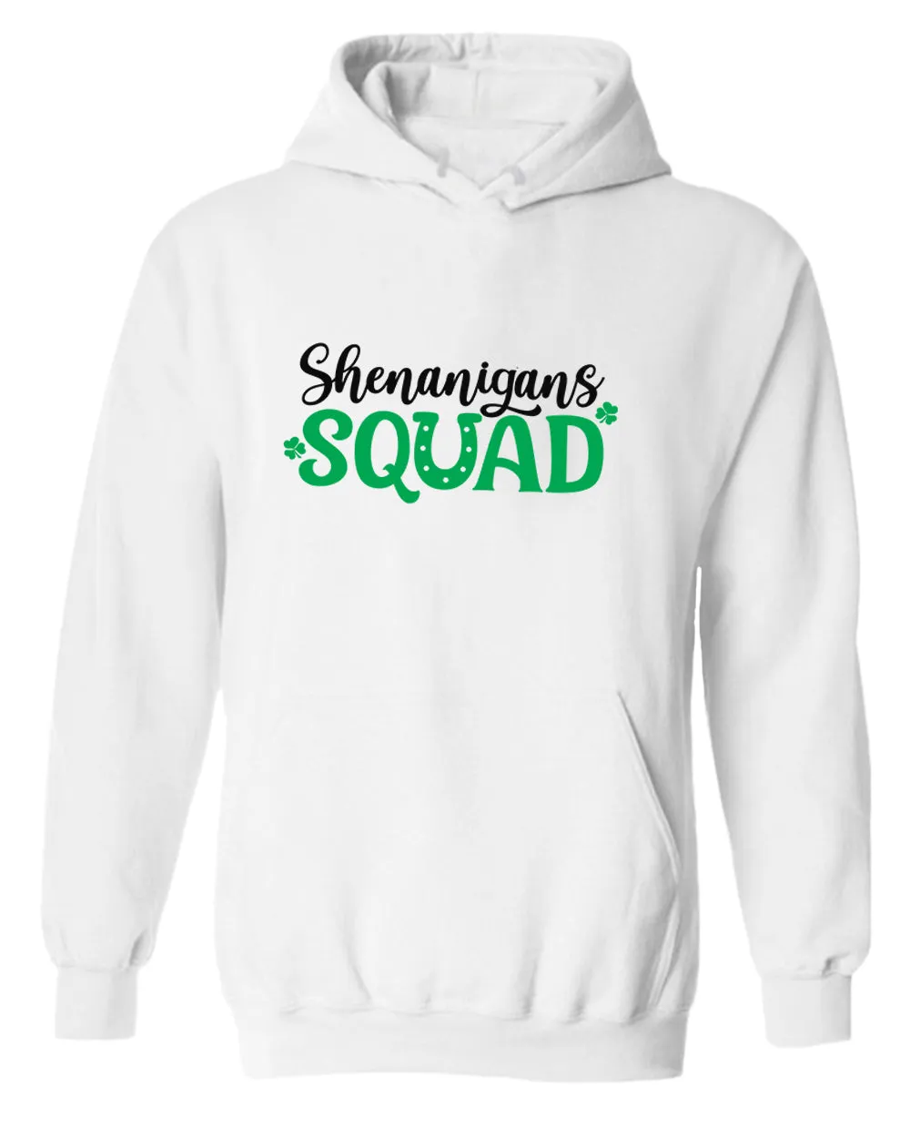 Shamrock Squad hoodie women st patrick's day hoodie