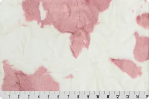 Shannon Fabrics - Luxe Cuddle® Calf - Clararose by the yard 2600