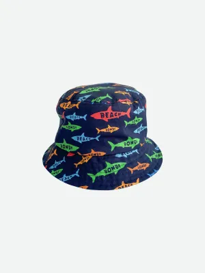 Shark Alarm Bucket Hat