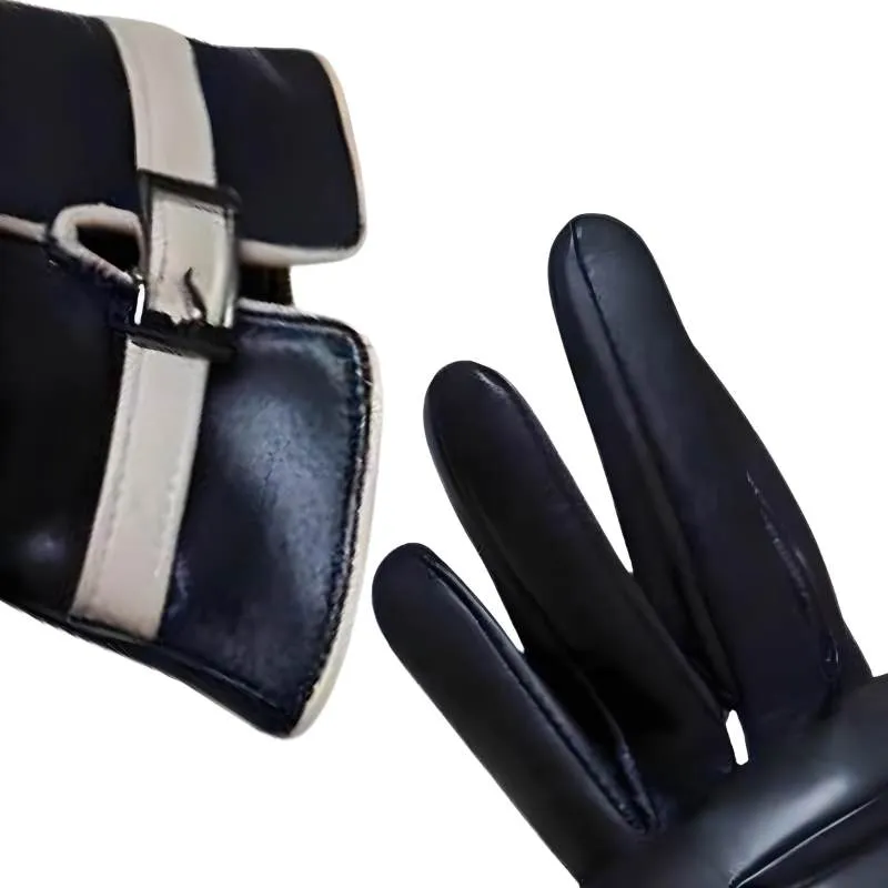 Sheepskin Leather Gloves Women