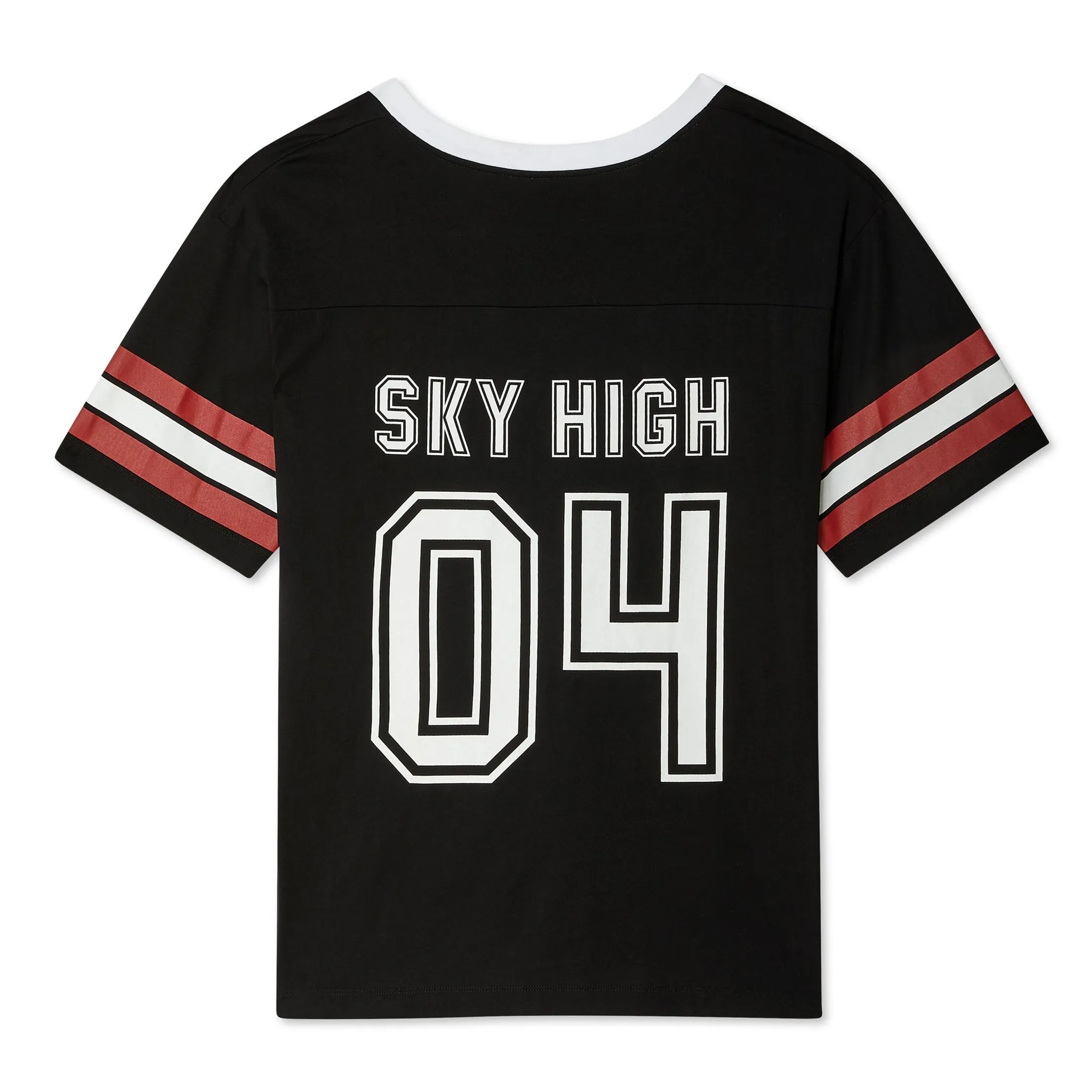 SHFWW x Samira Nasr V-Neck Tee Black SHF04T301