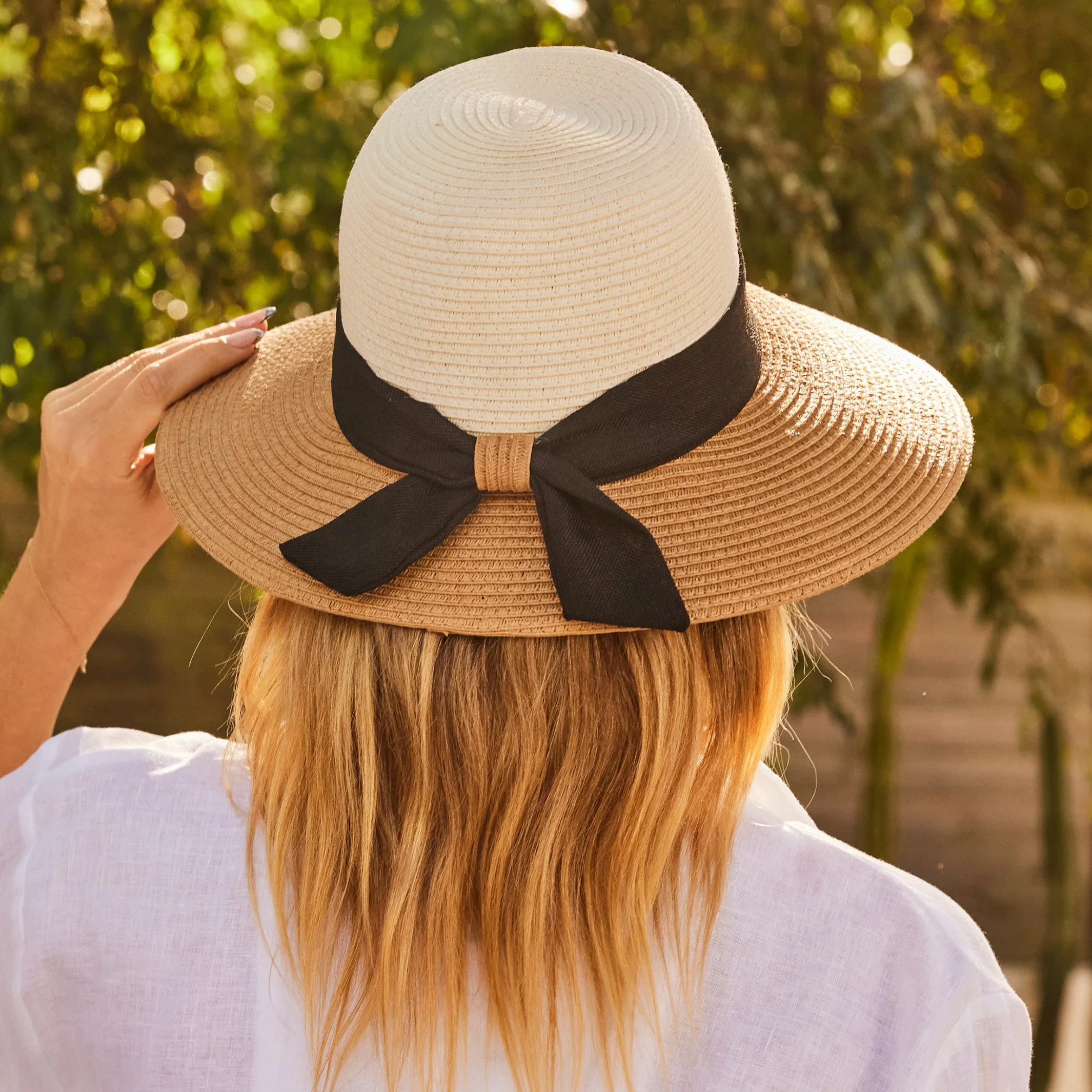 Shirley Bucket Hat - Ivory Camel