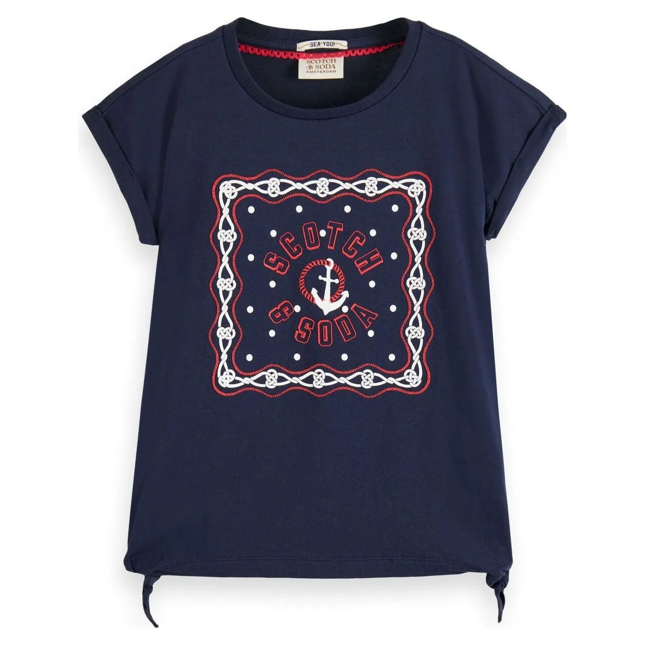 Short Sleeved Nautical T-Shirt