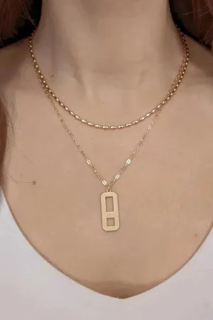 Shyla Necklace Set in Gold