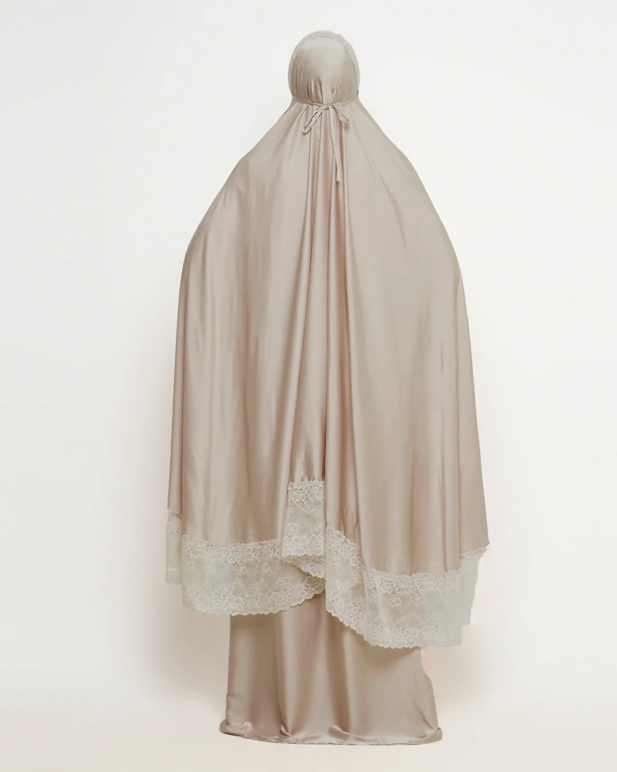 Signature Lace Prayer Set - Khaki
