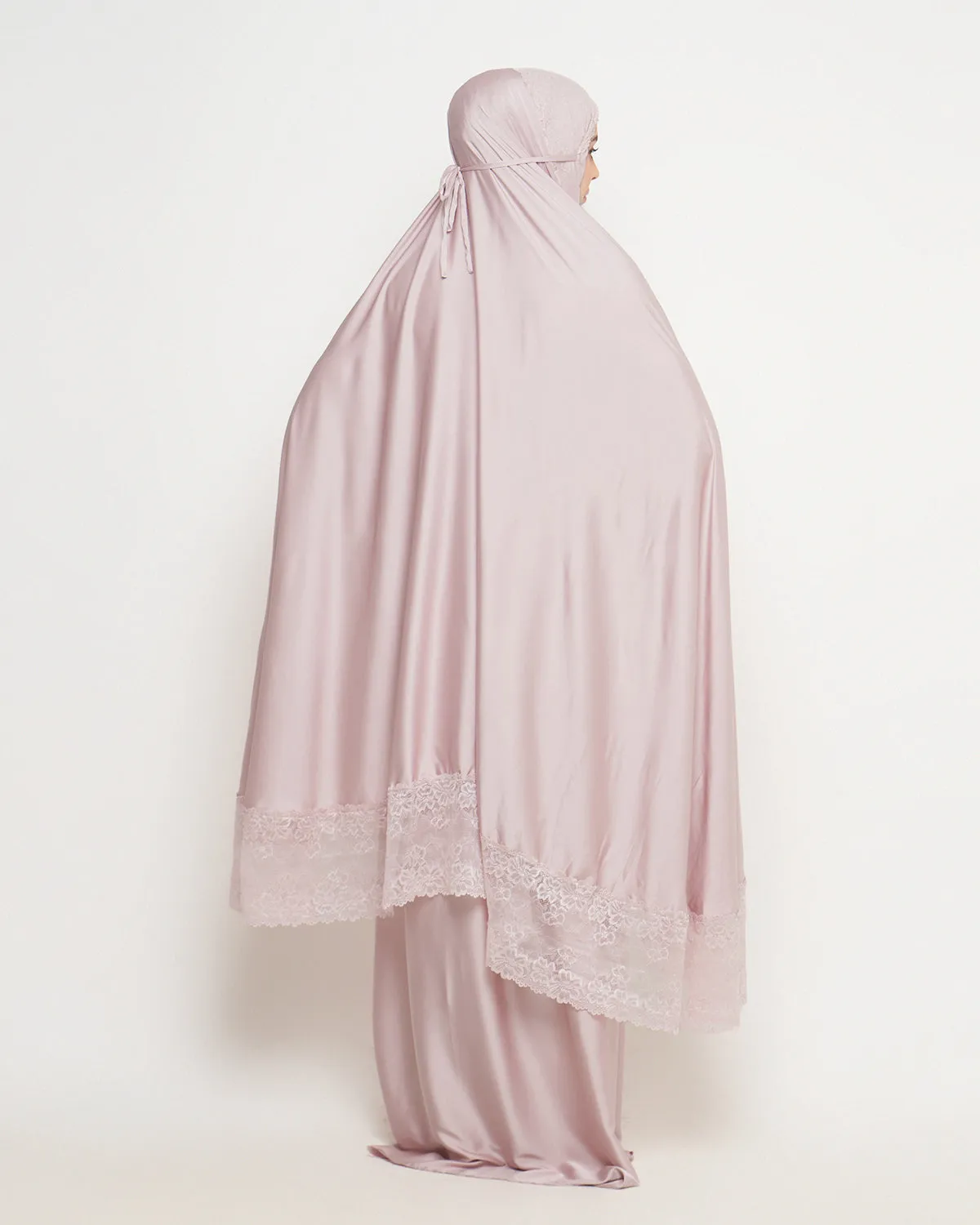 Signature Lace Prayer Set - Mauve