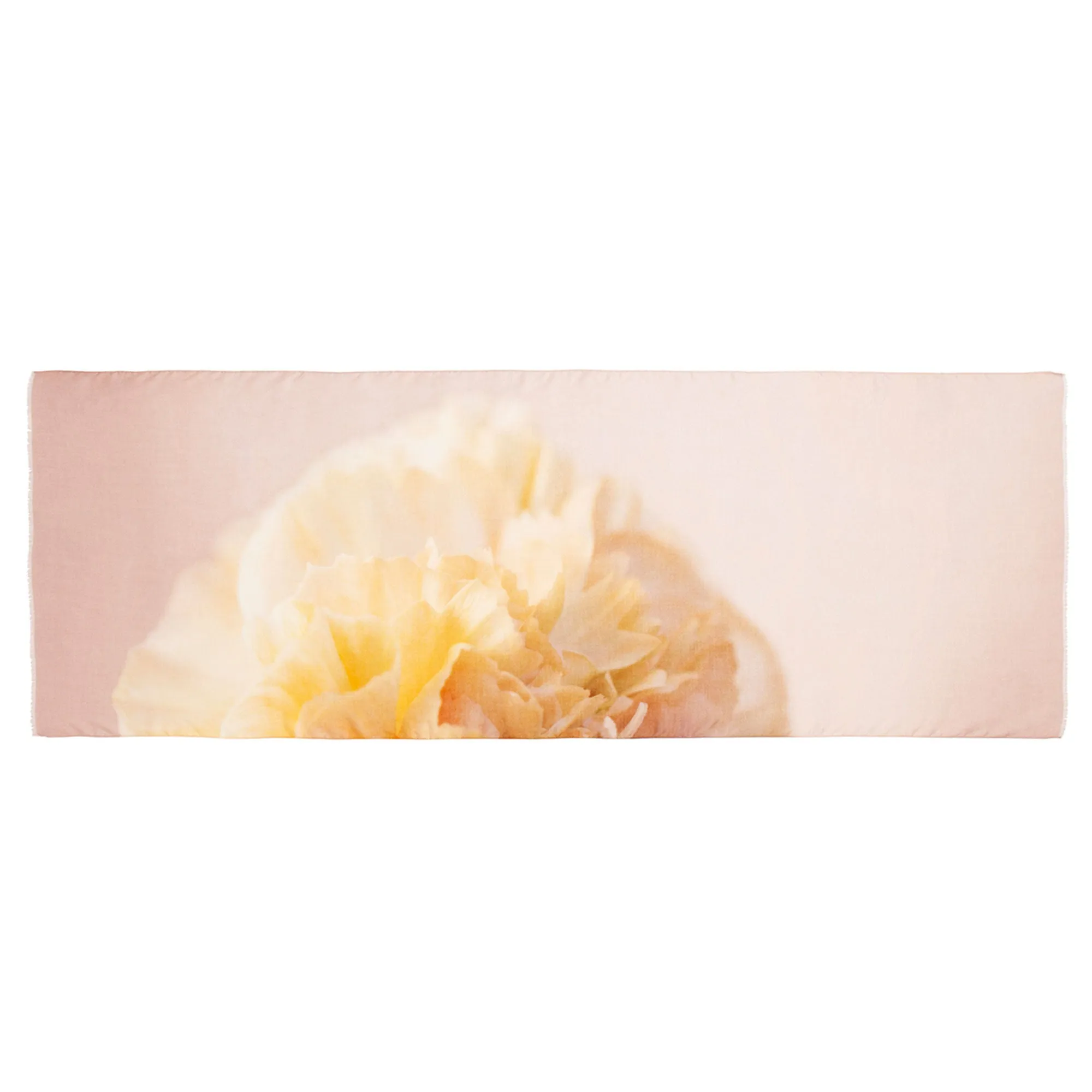 Silk Flowers Stole Scarf