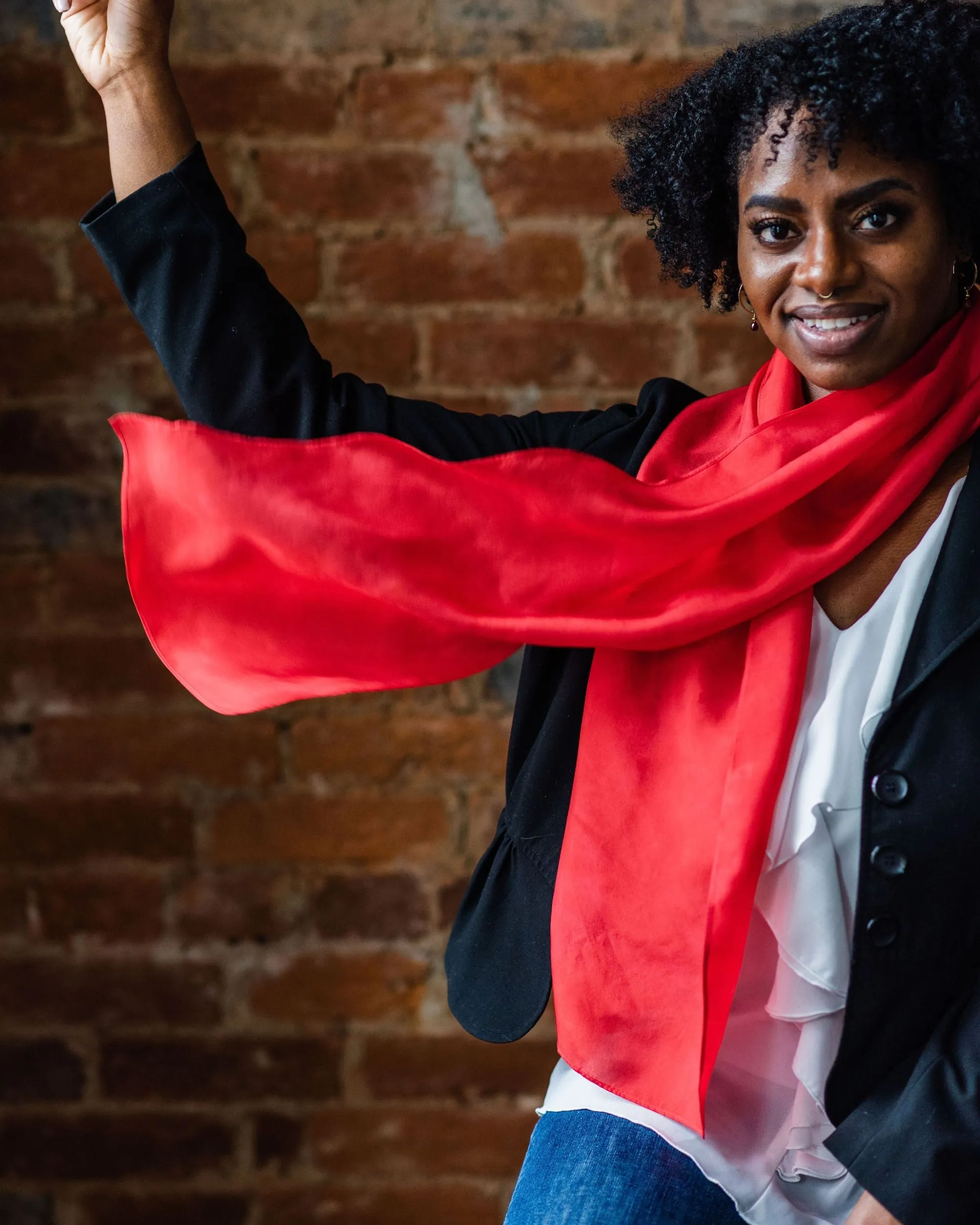 Silk Rectangle Scarves
