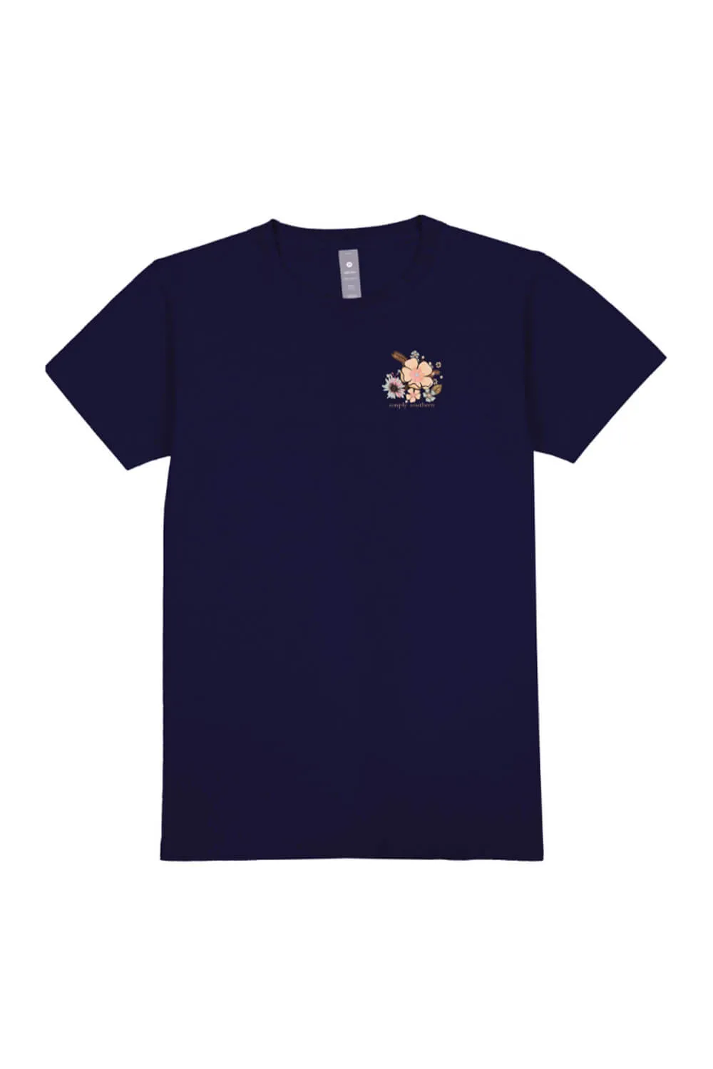 Simply Southern I’d Rather Be Reading T-shirt for Women in Navy | SS-READ-NAVY