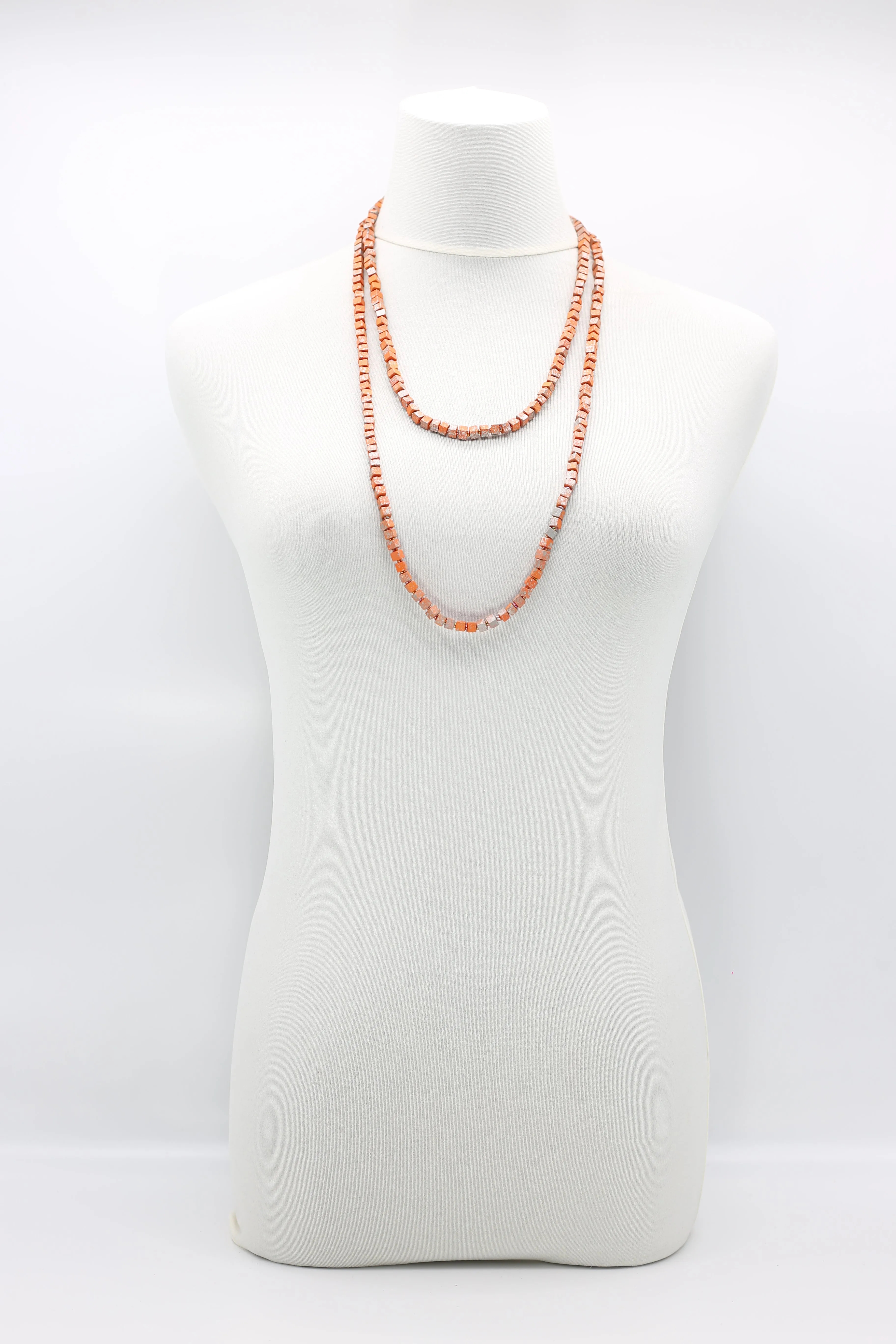 SINGLE STRAND PASHMINA NECKLACES - HAND PAINTED