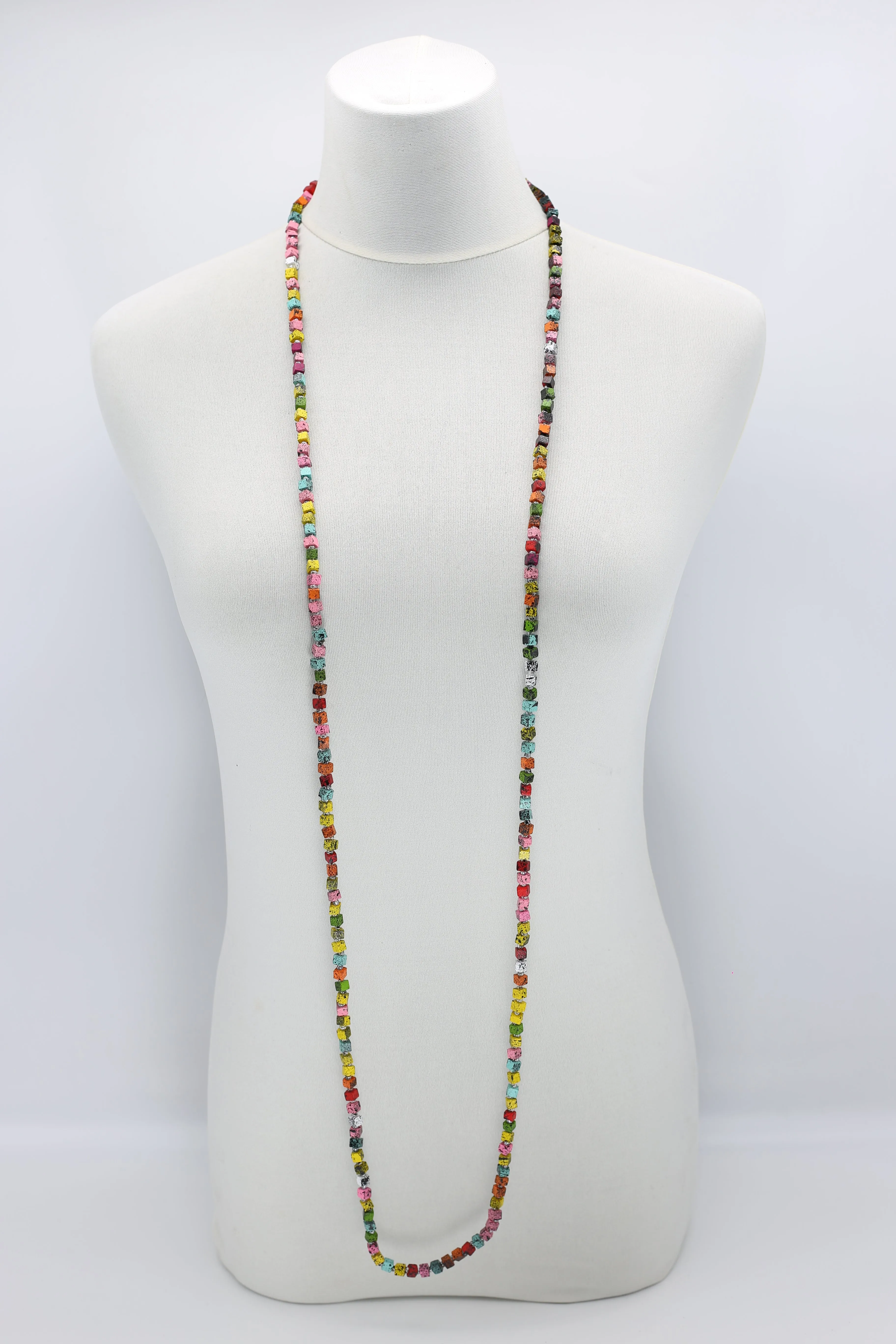 SINGLE STRAND PASHMINA NECKLACES - HAND PAINTED