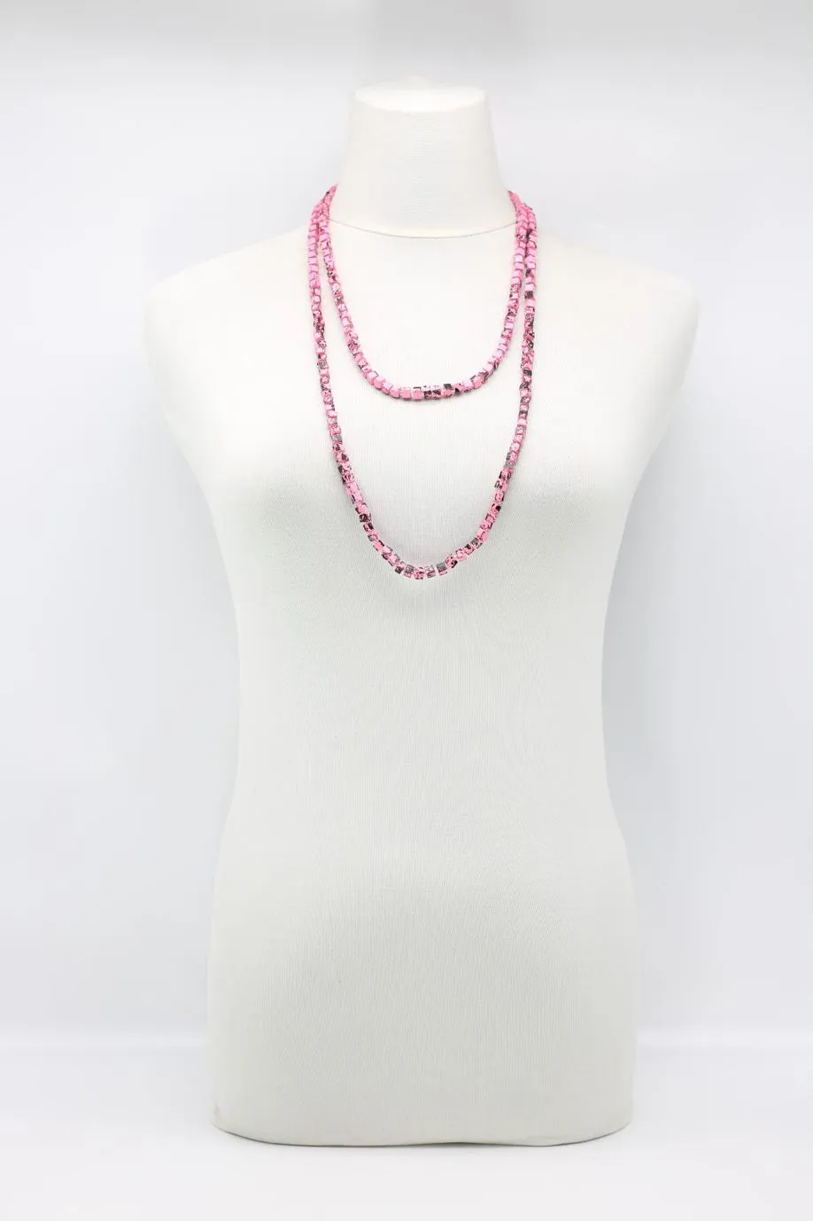 SINGLE STRAND PASHMINA NECKLACES - HAND PAINTED
