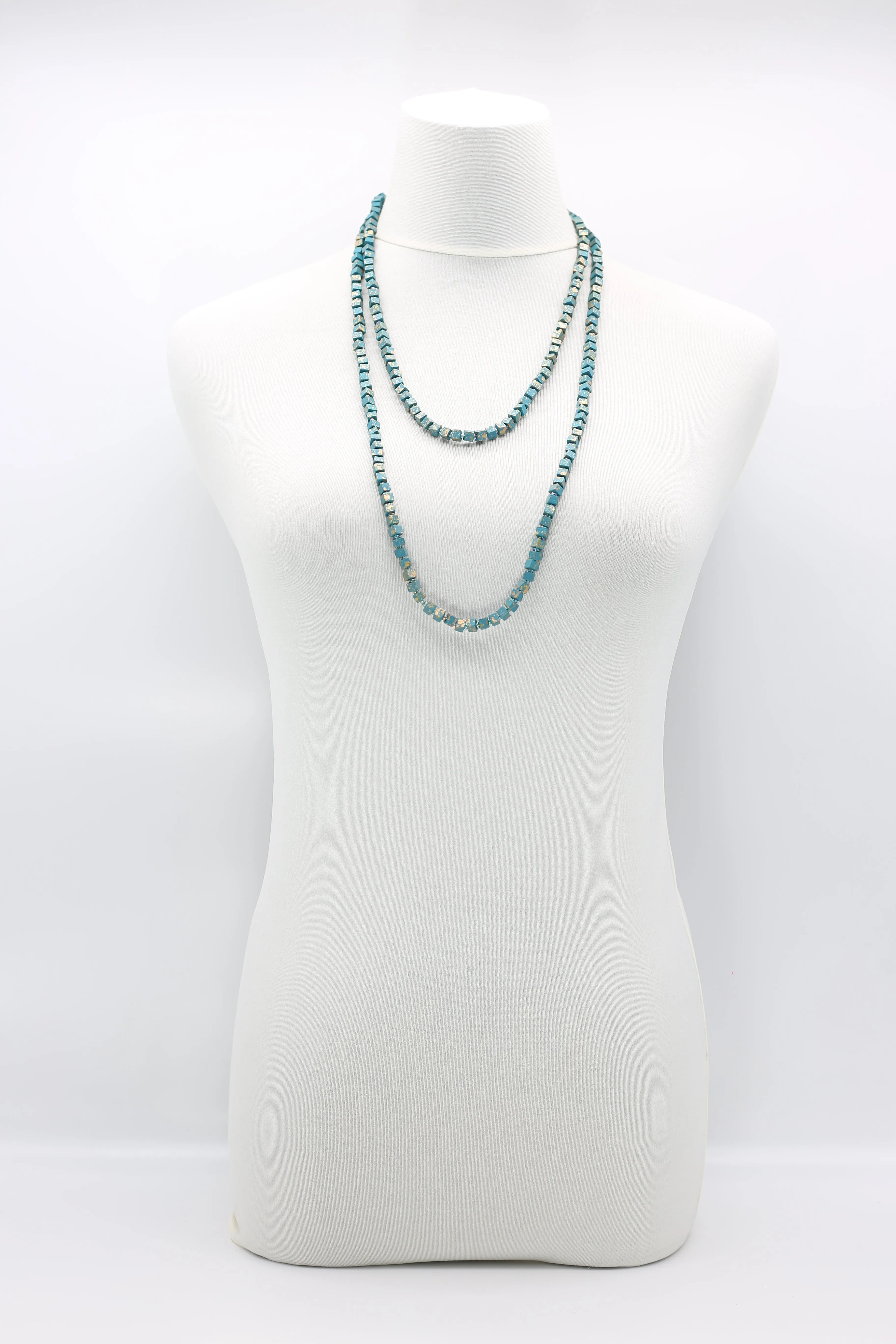SINGLE STRAND PASHMINA NECKLACES - HAND PAINTED