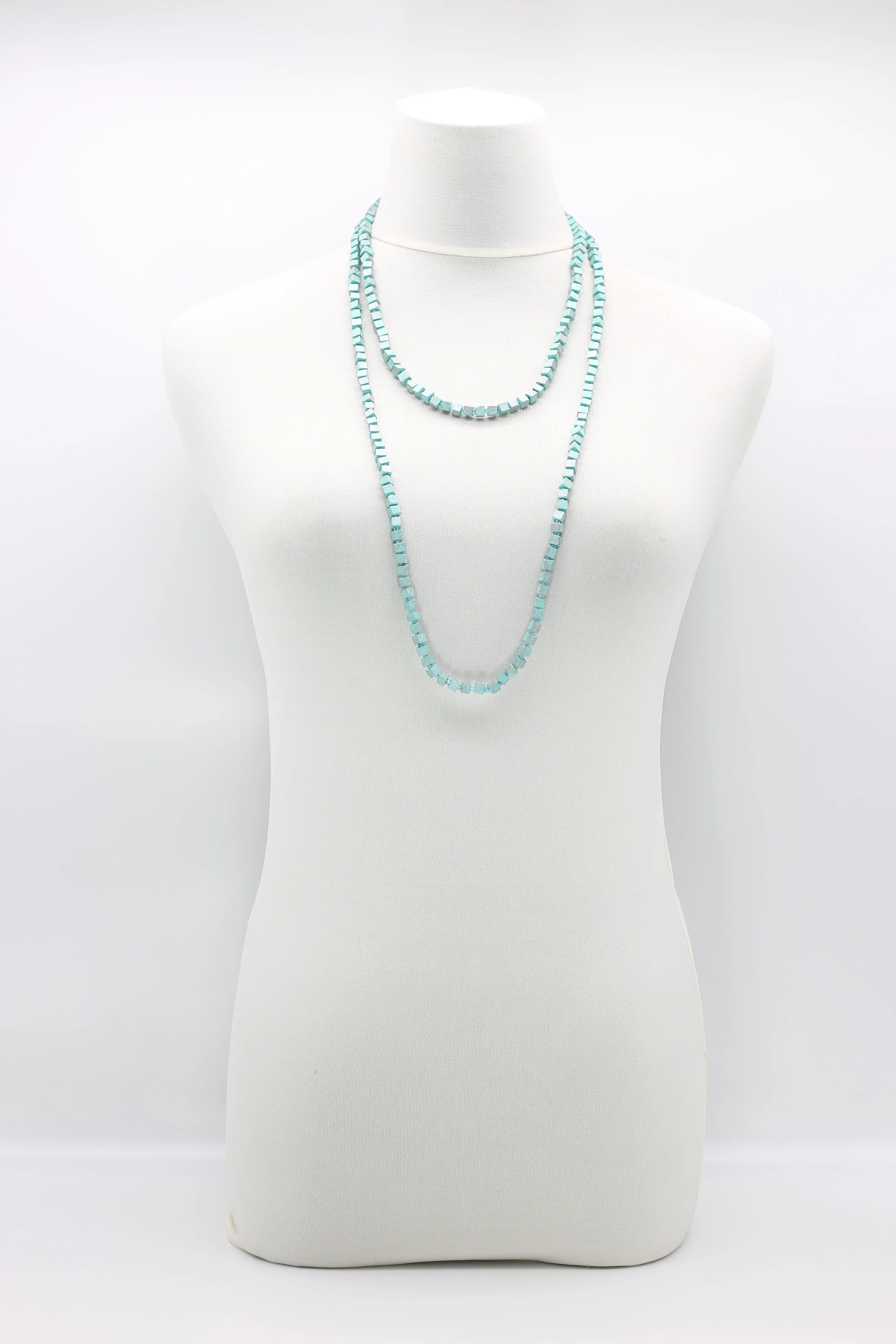SINGLE STRAND PASHMINA NECKLACES - HAND PAINTED