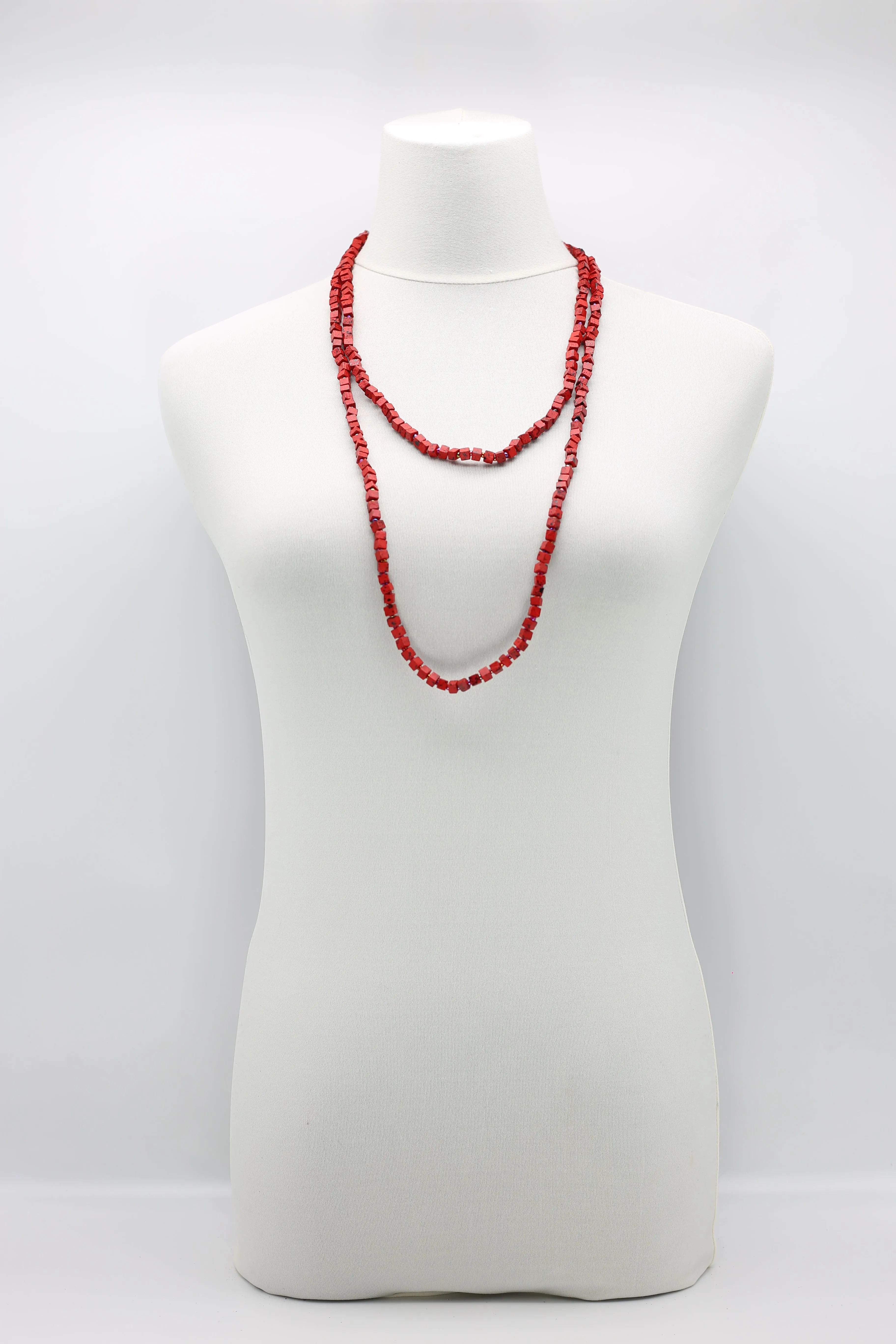 SINGLE STRAND PASHMINA NECKLACES - HAND PAINTED