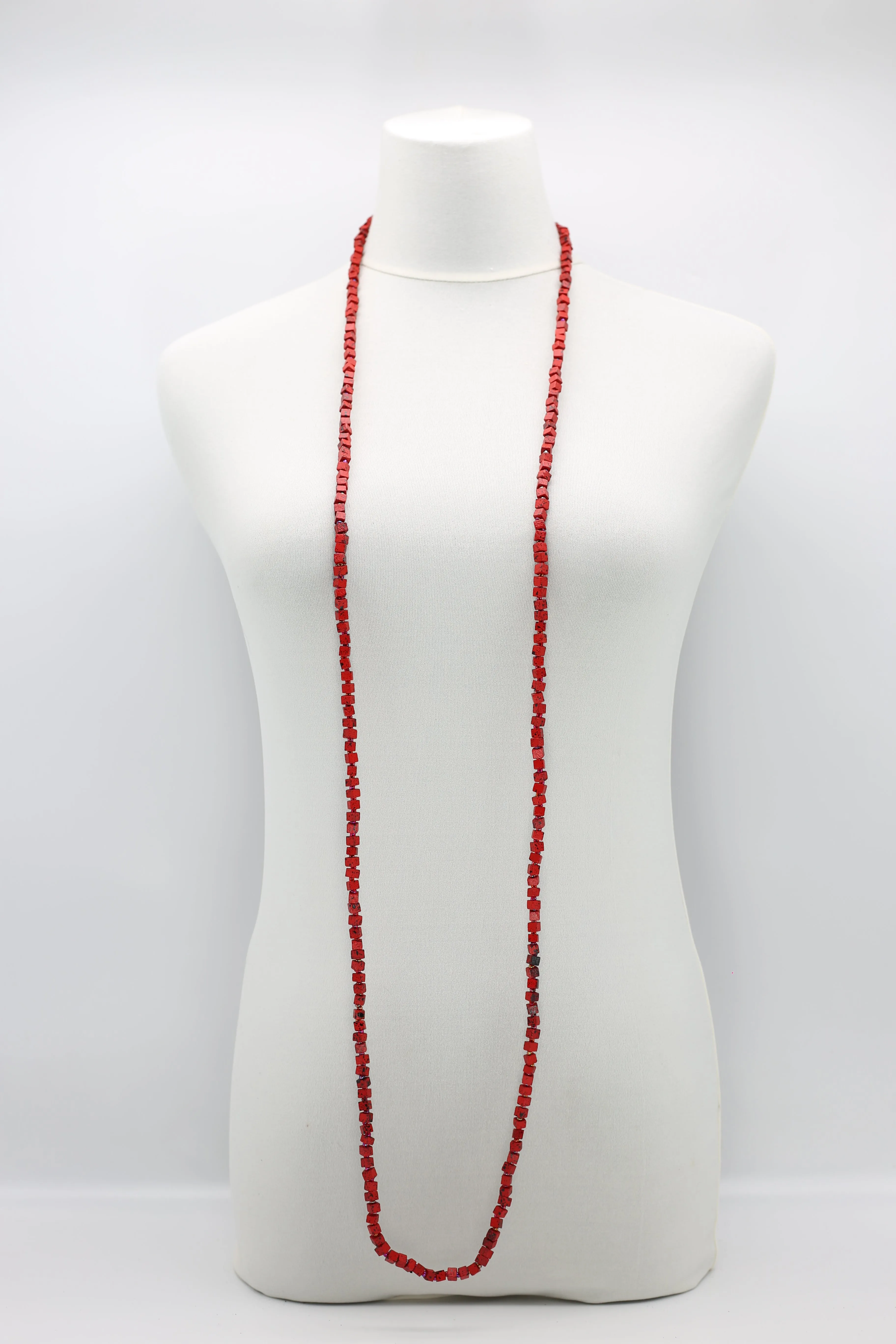 SINGLE STRAND PASHMINA NECKLACES - HAND PAINTED