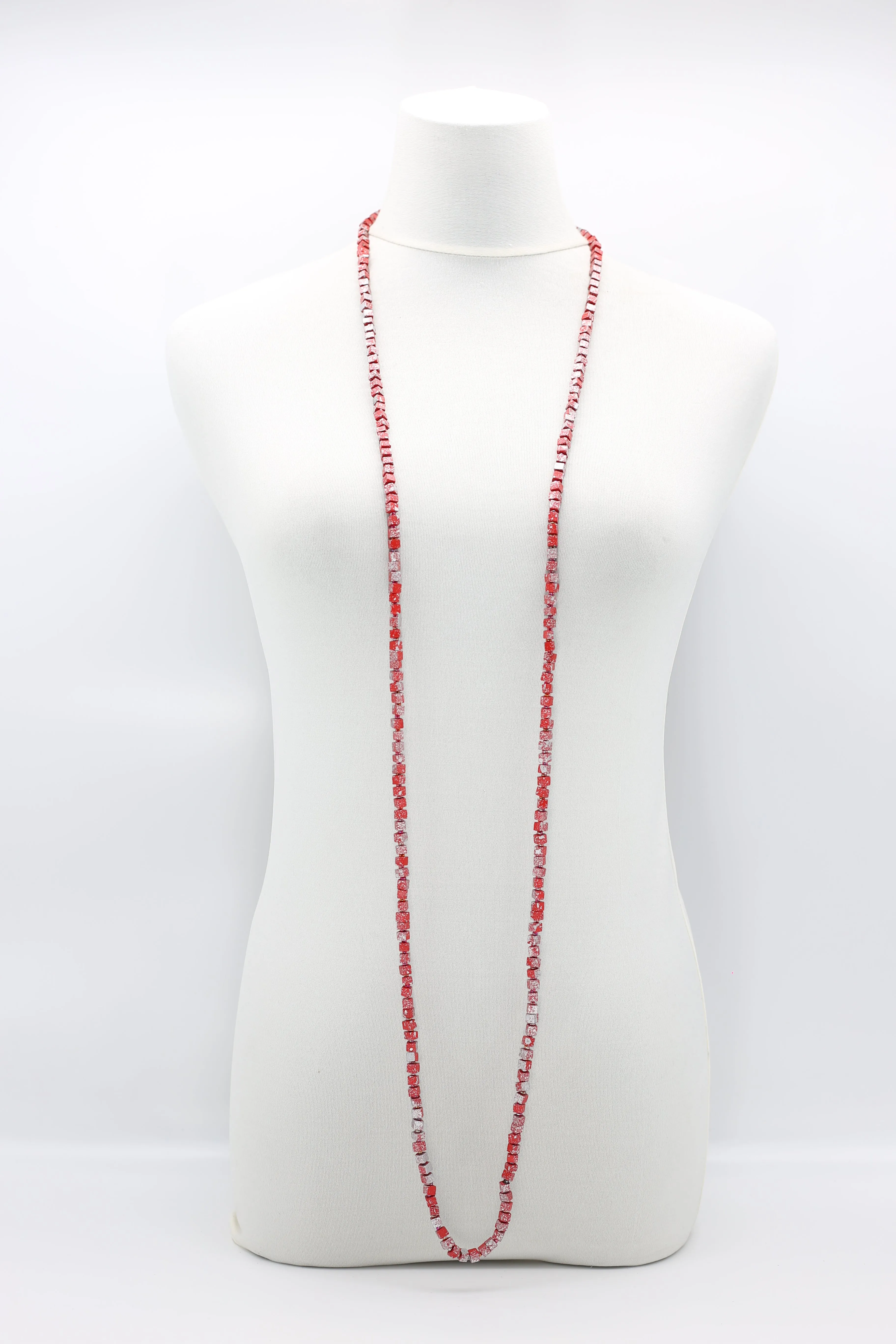 SINGLE STRAND PASHMINA NECKLACES - HAND PAINTED