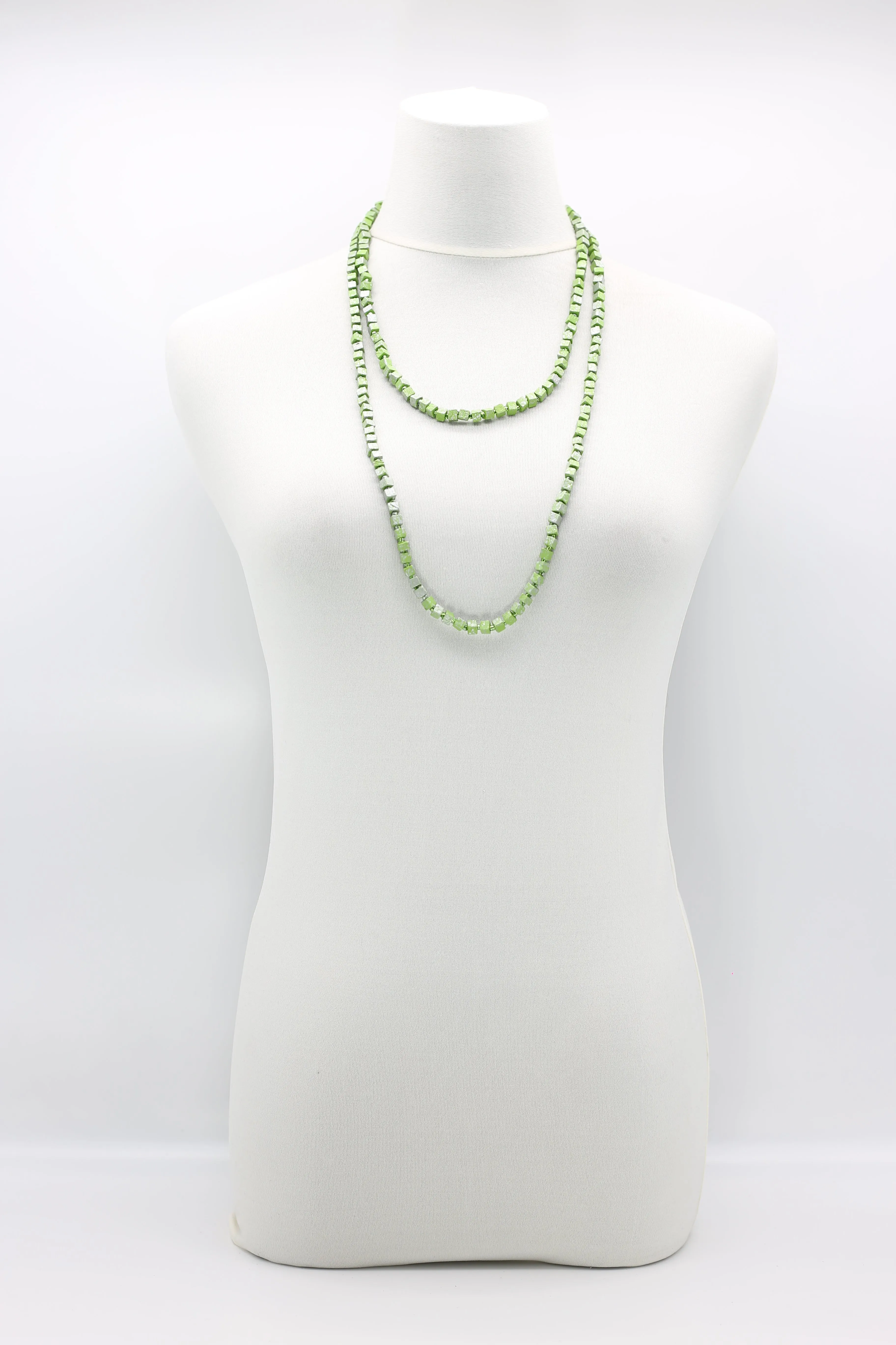 SINGLE STRAND PASHMINA NECKLACES - HAND PAINTED