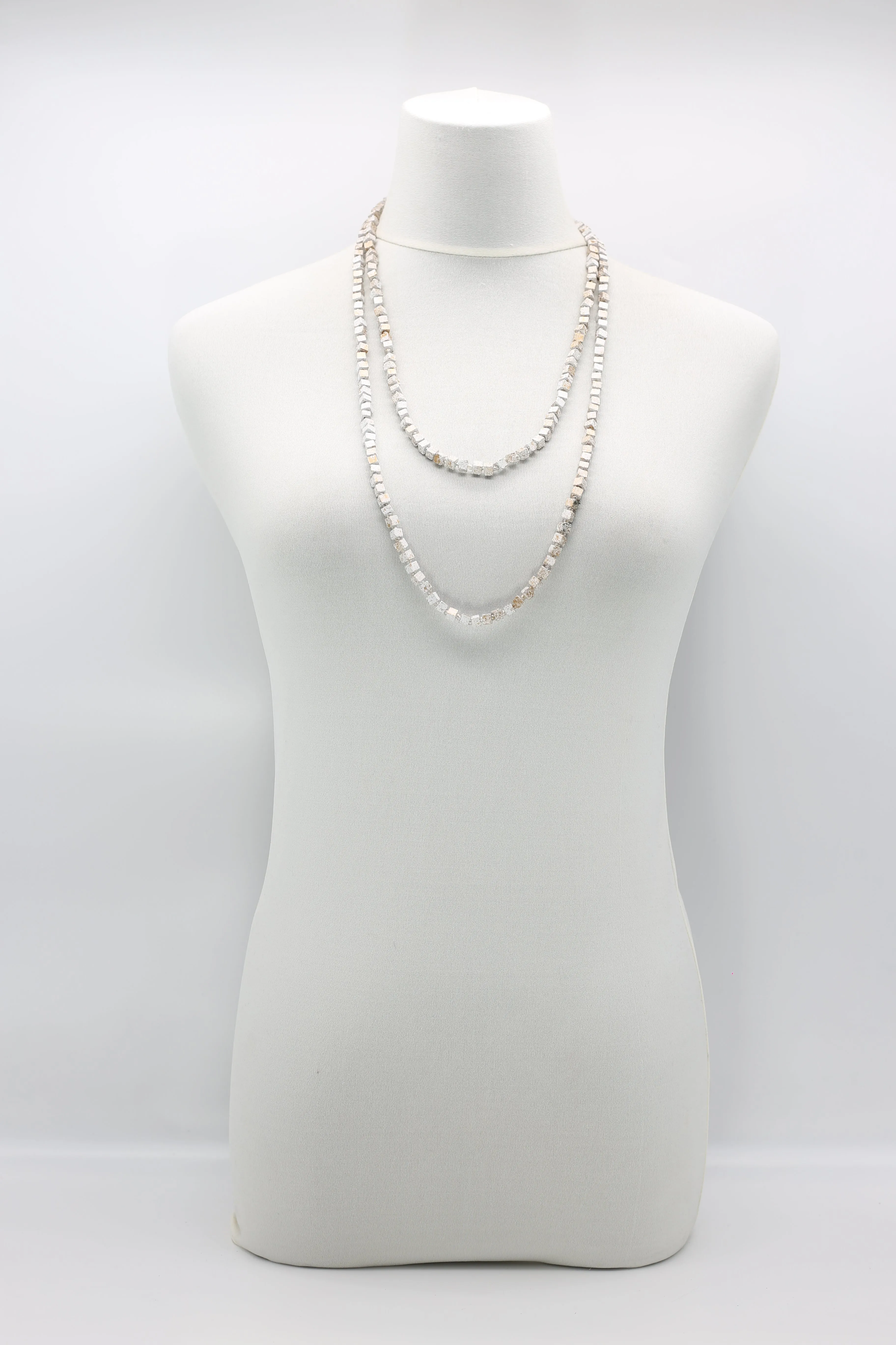 SINGLE STRAND PASHMINA NECKLACES - HAND PAINTED