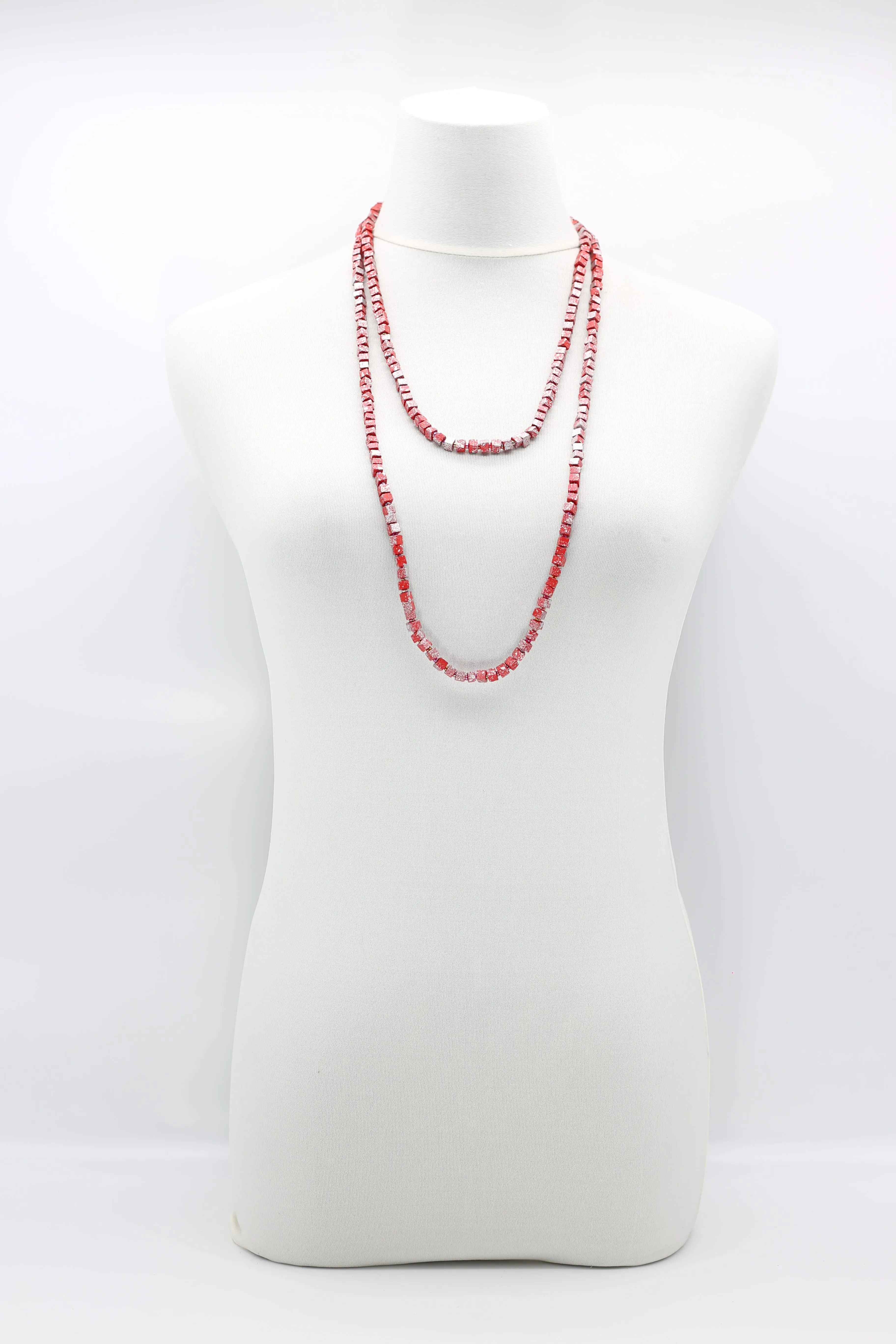 SINGLE STRAND PASHMINA NECKLACES - HAND PAINTED
