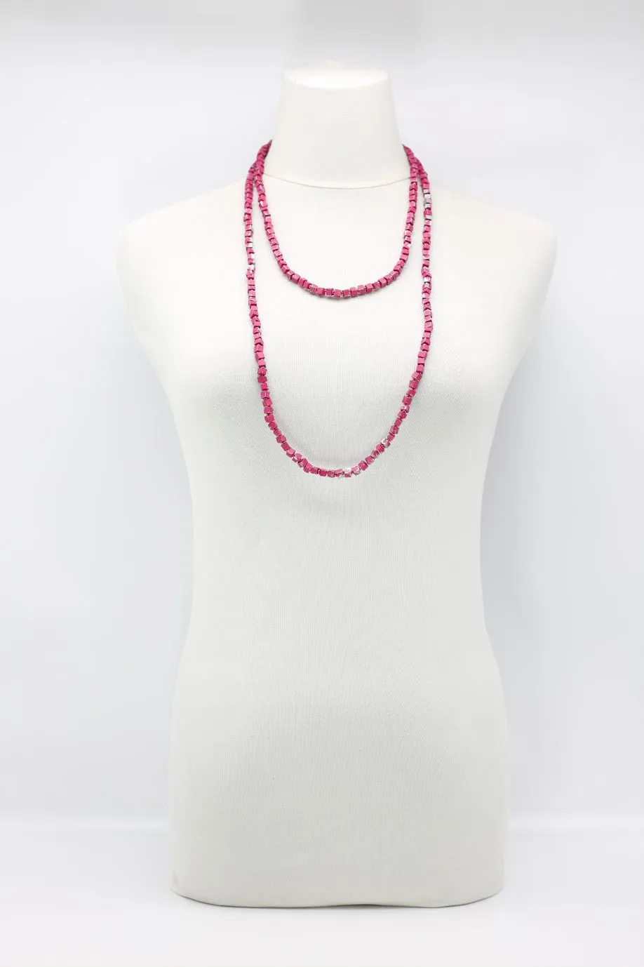 SINGLE STRAND PASHMINA NECKLACES - HAND PAINTED