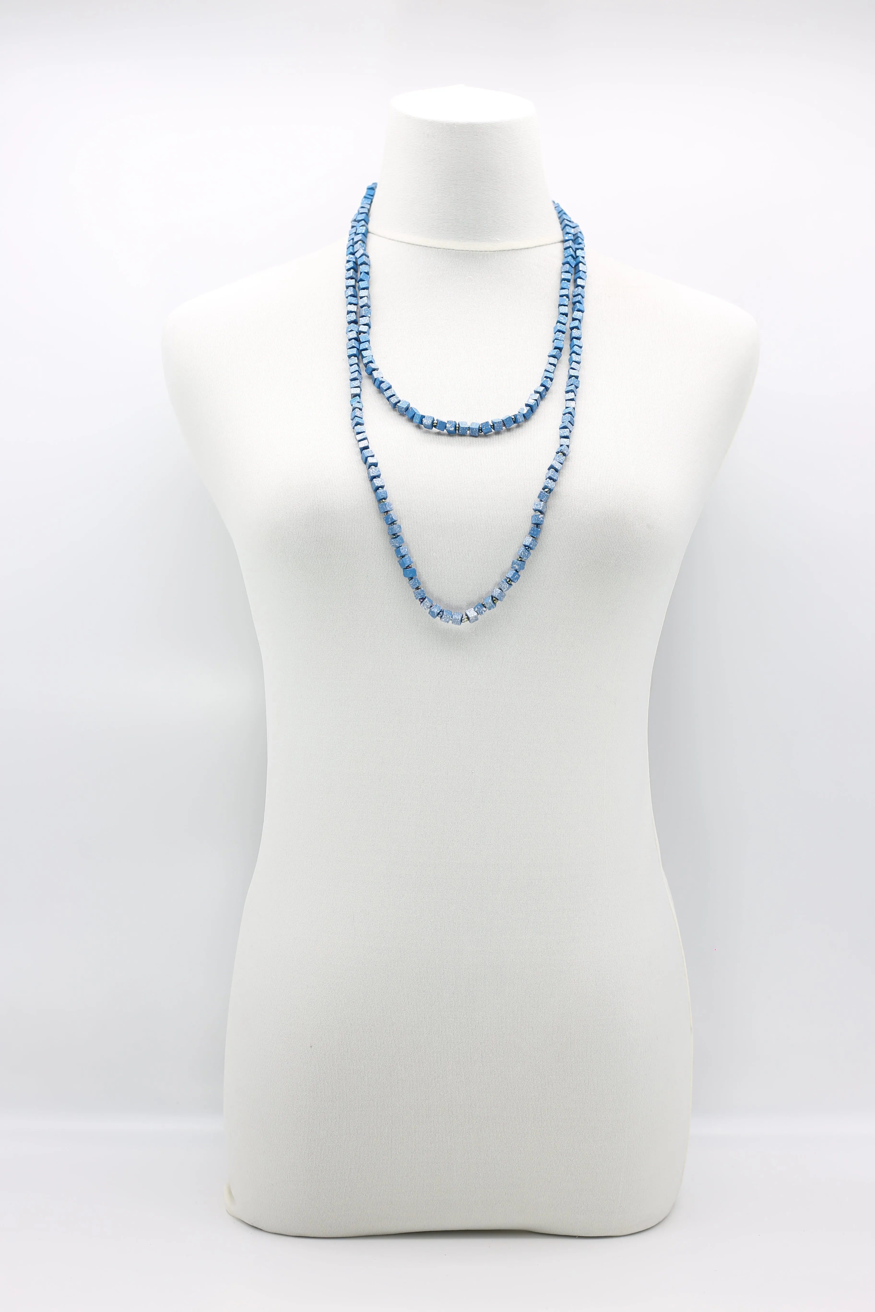 SINGLE STRAND PASHMINA NECKLACES - HAND PAINTED