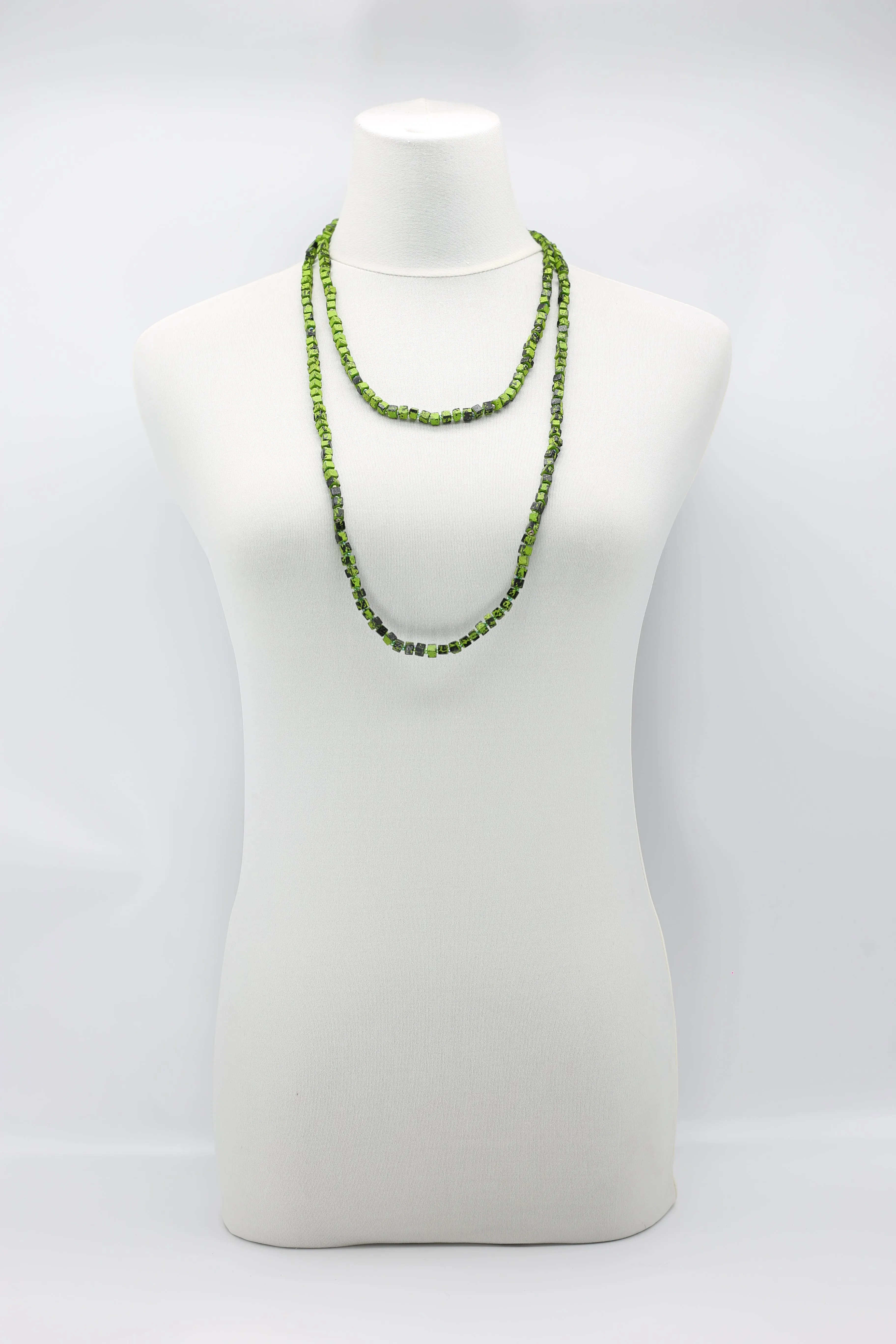 SINGLE STRAND PASHMINA NECKLACES - HAND PAINTED