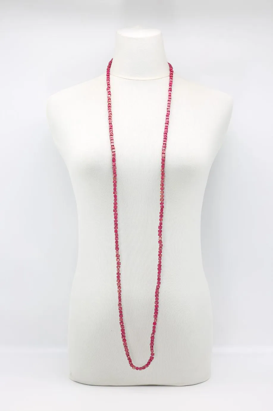SINGLE STRAND PASHMINA NECKLACES - HAND PAINTED