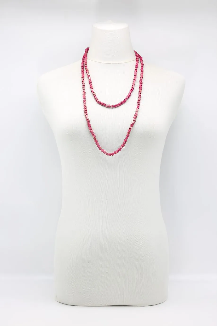 SINGLE STRAND PASHMINA NECKLACES - HAND PAINTED