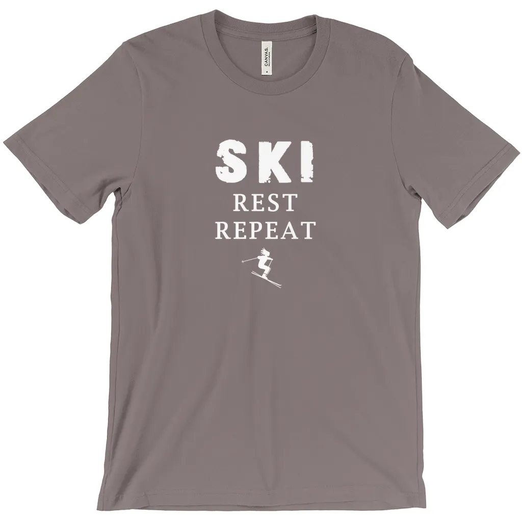 Ski Rest Repeat - T-Shirts