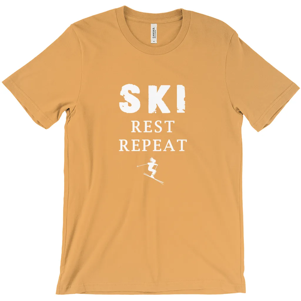 Ski Rest Repeat - T-Shirts