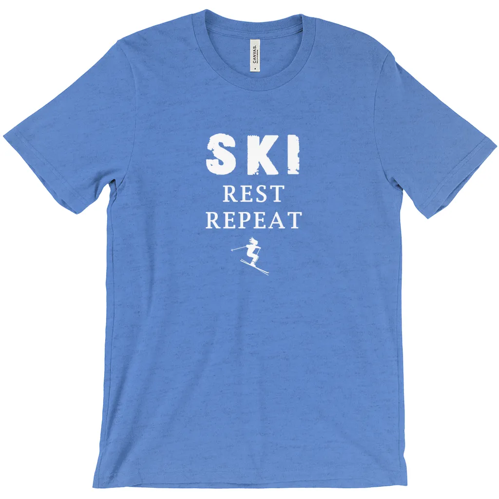 Ski Rest Repeat - T-Shirts