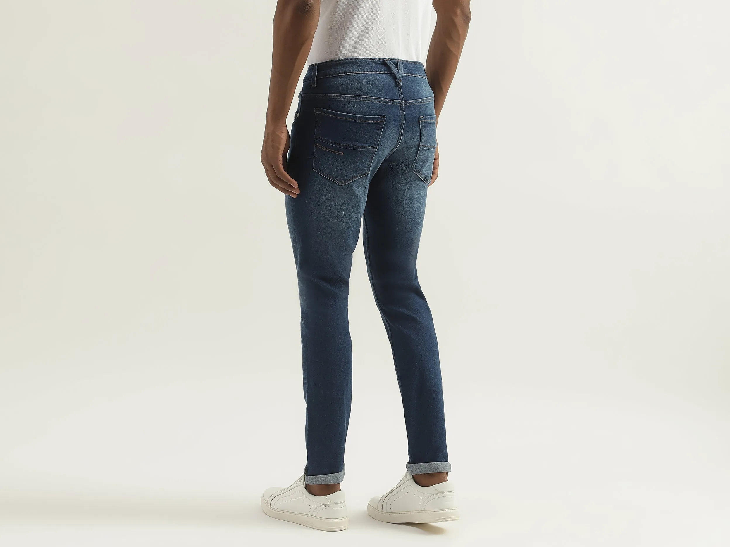 Skinny Fit Blue Jeans