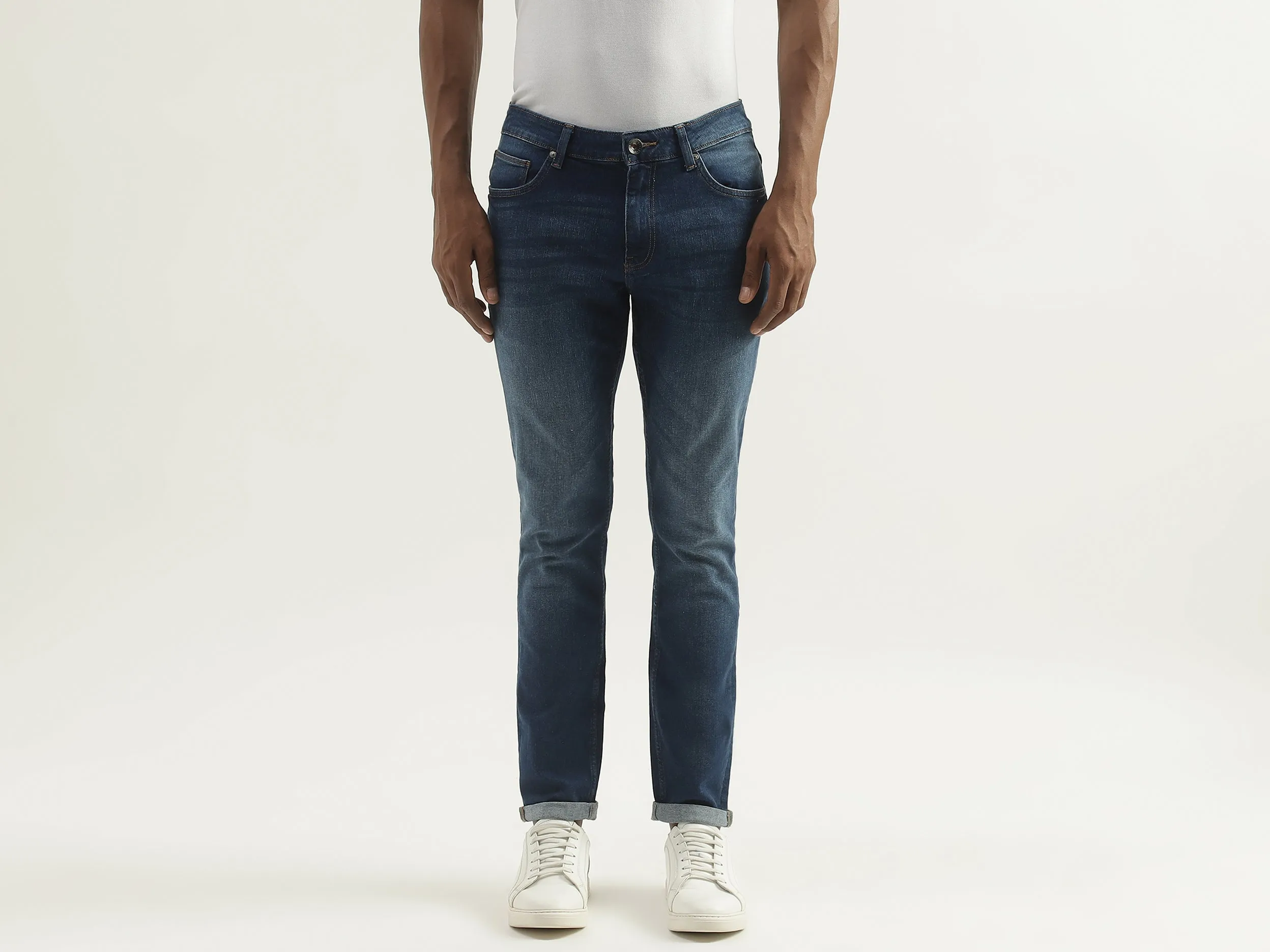 Skinny Fit Blue Jeans