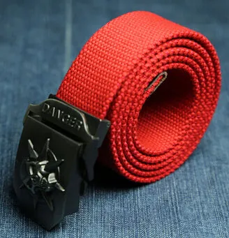 Skull Danger Belt