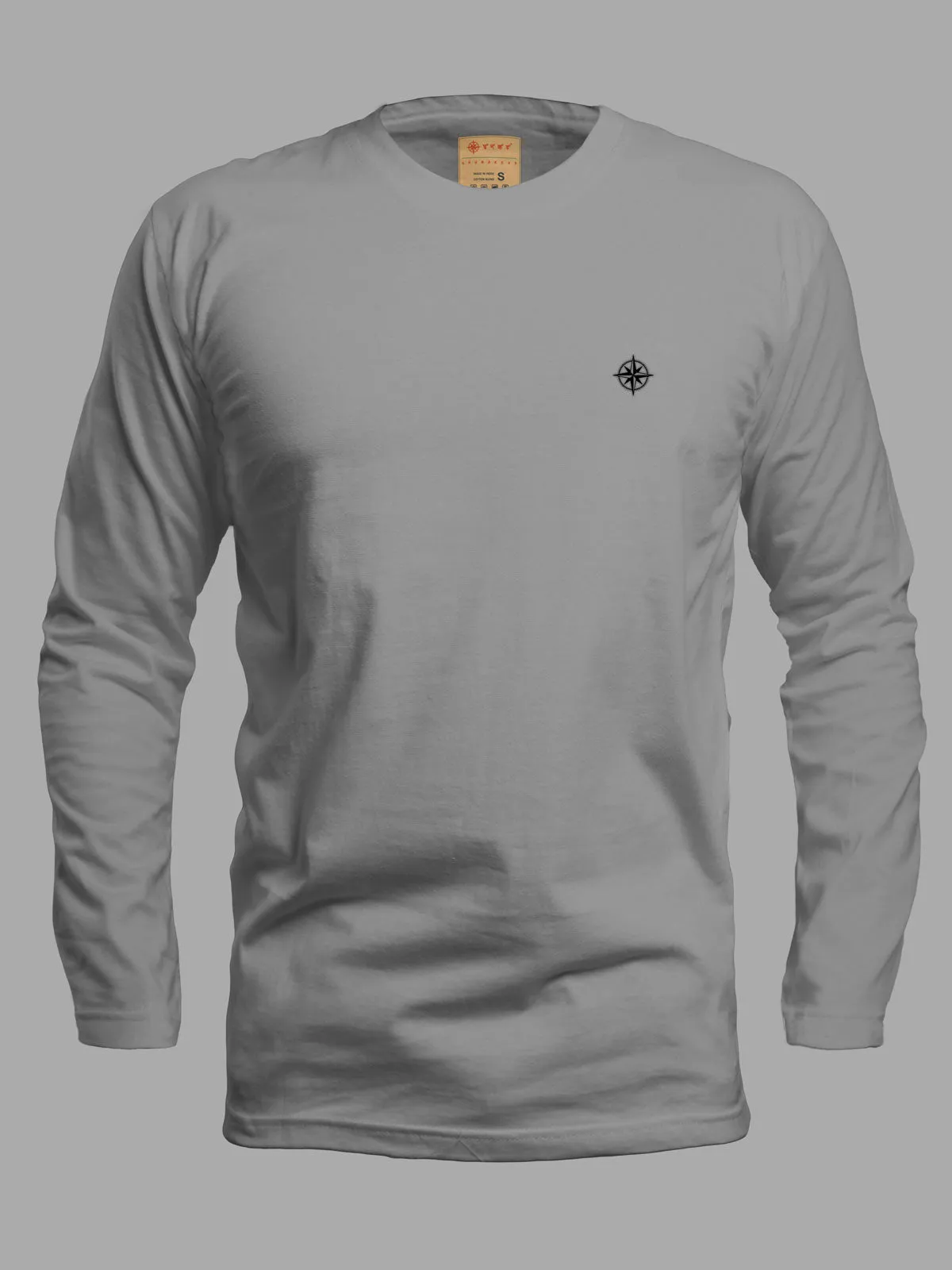 Slate Grey | ACTION series | Full Sleeve T shirt for Men