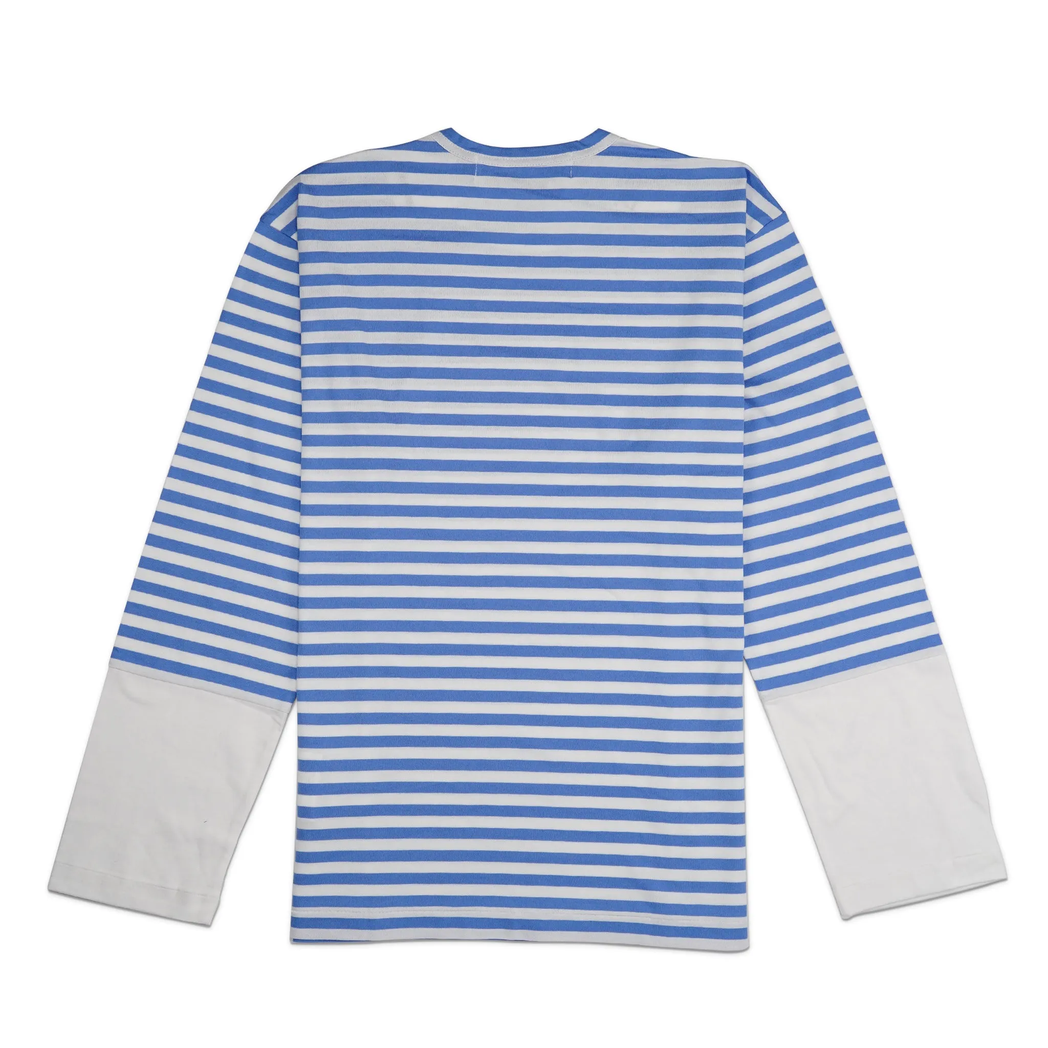 SMALL HEART STRIPED LS TEE AZ-T320-051-1 Blue