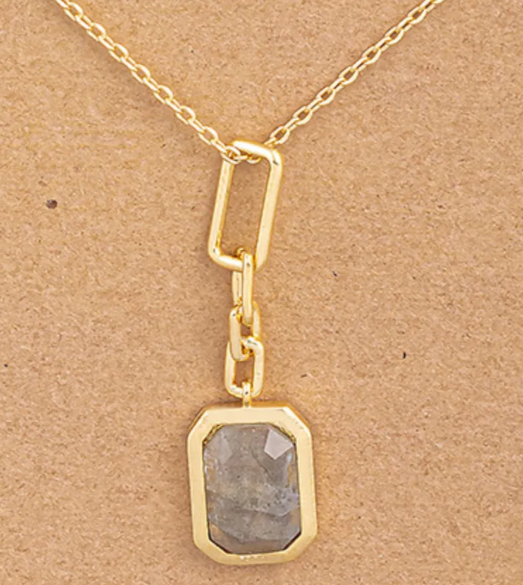 Smokey Pendant Necklace