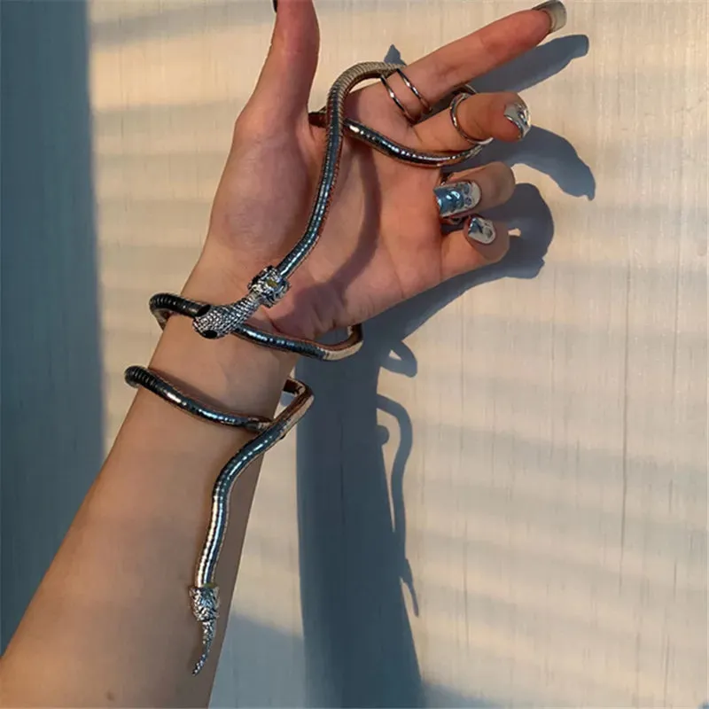 Snake Necklace Personality For Women Accessories Gift Jewelry