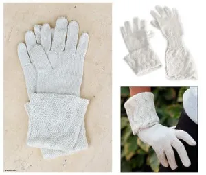 'Snow Queen' Alpaca Wool Gloves