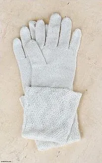 'Snow Queen' Alpaca Wool Gloves