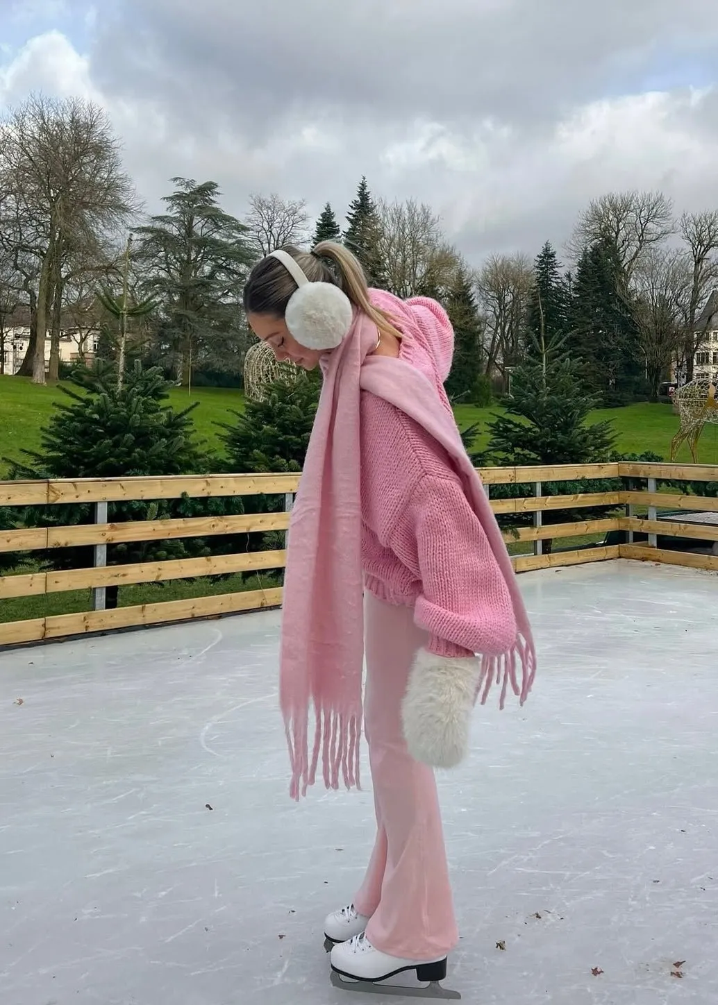 Soft Blush Scarf