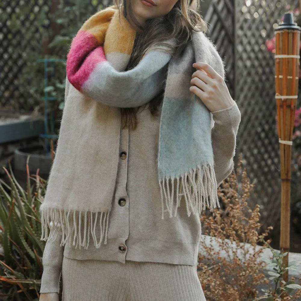 Soft Mohair Scarf - This Years Classic