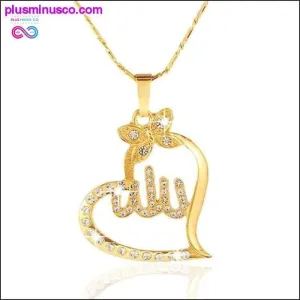 SONYA Arabic Women Gold-color Muslim Islamic God Allah Charm
