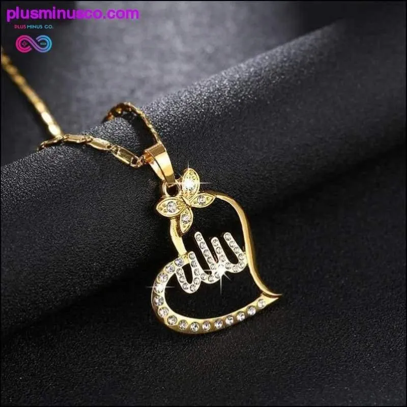 SONYA Arabic Women Gold-color Muslim Islamic God Allah Charm