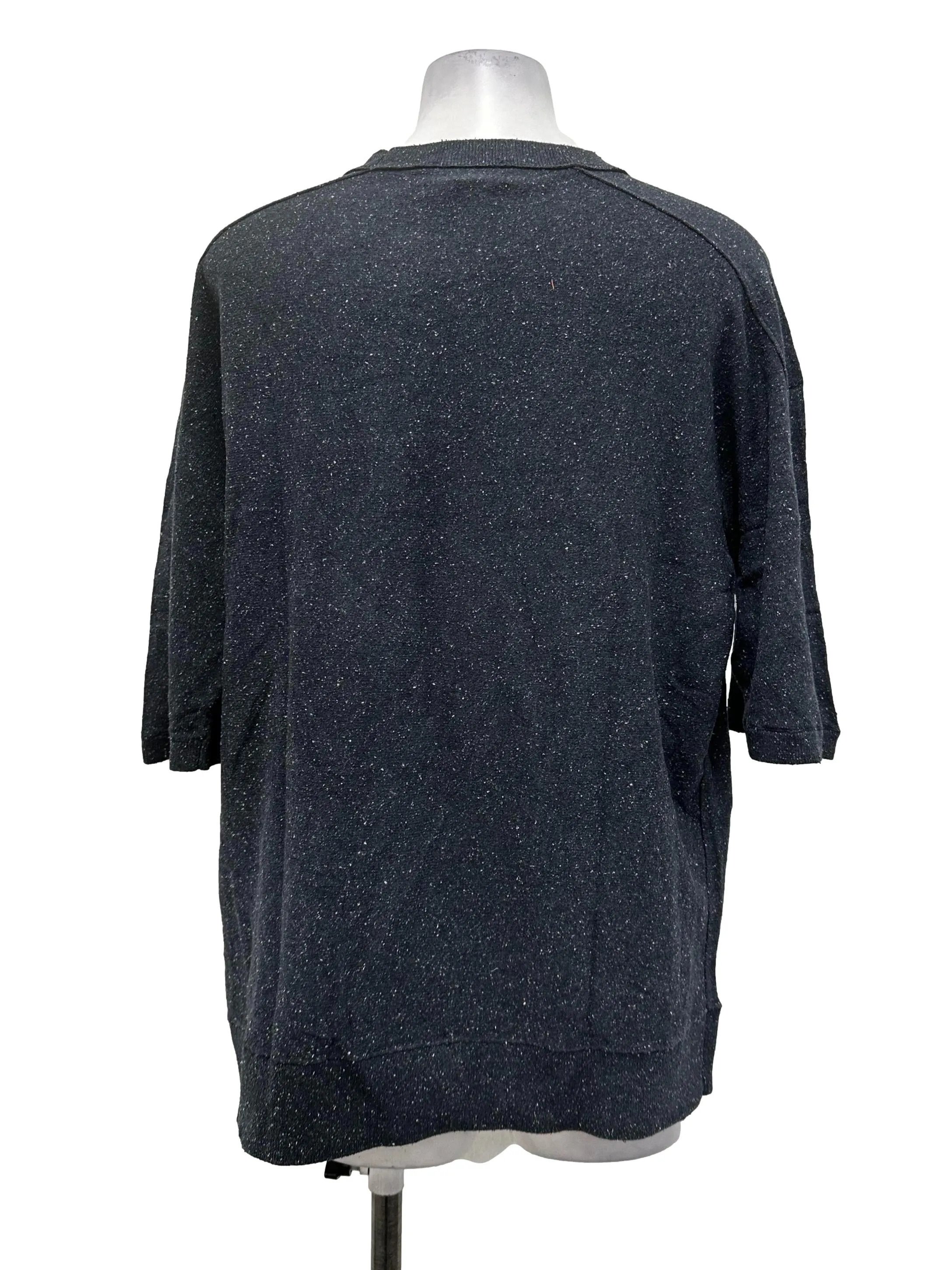 Space Grey Basic Oversized T-Shirt