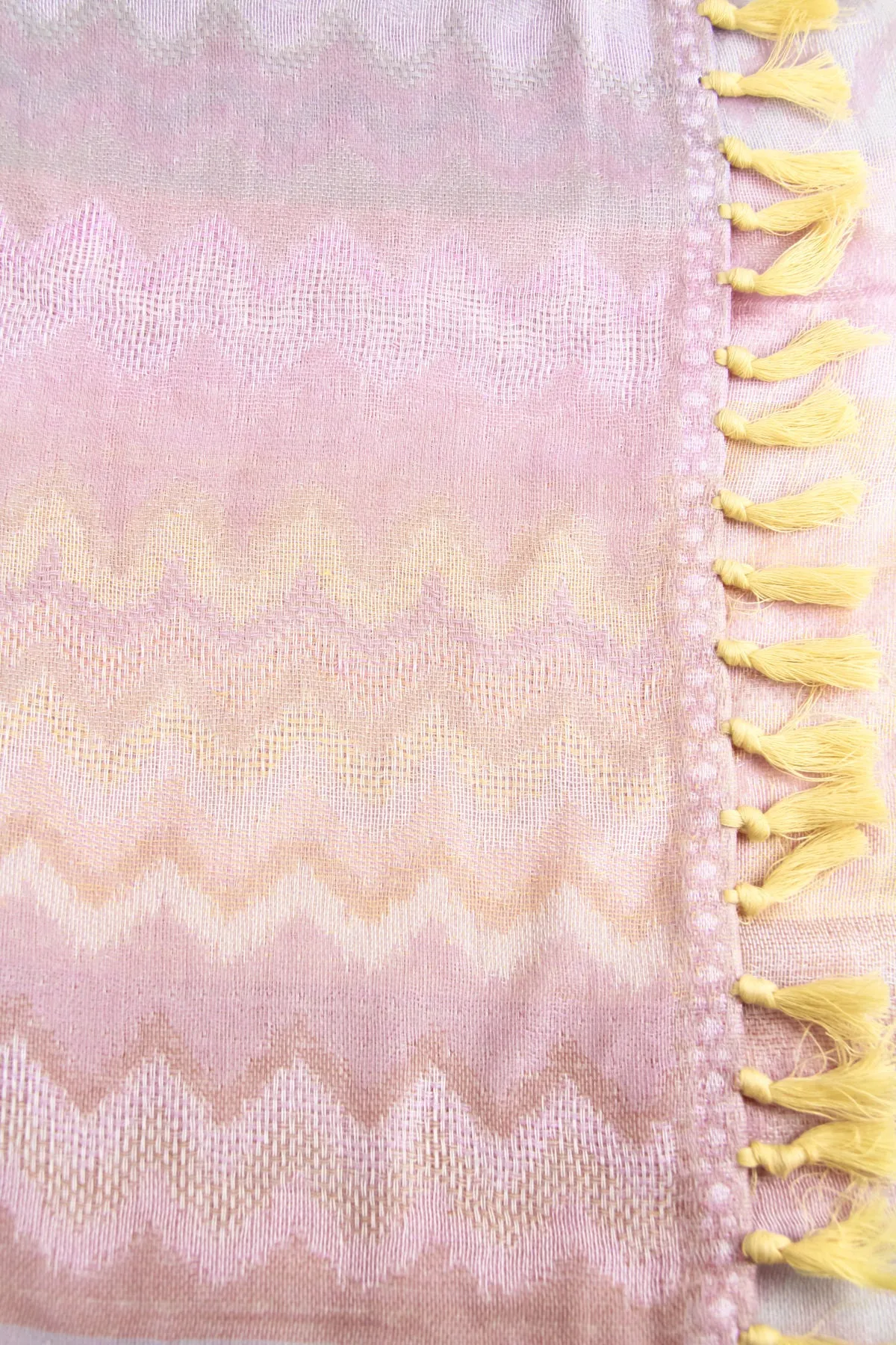 Spring Pastel Tassel Inifnity