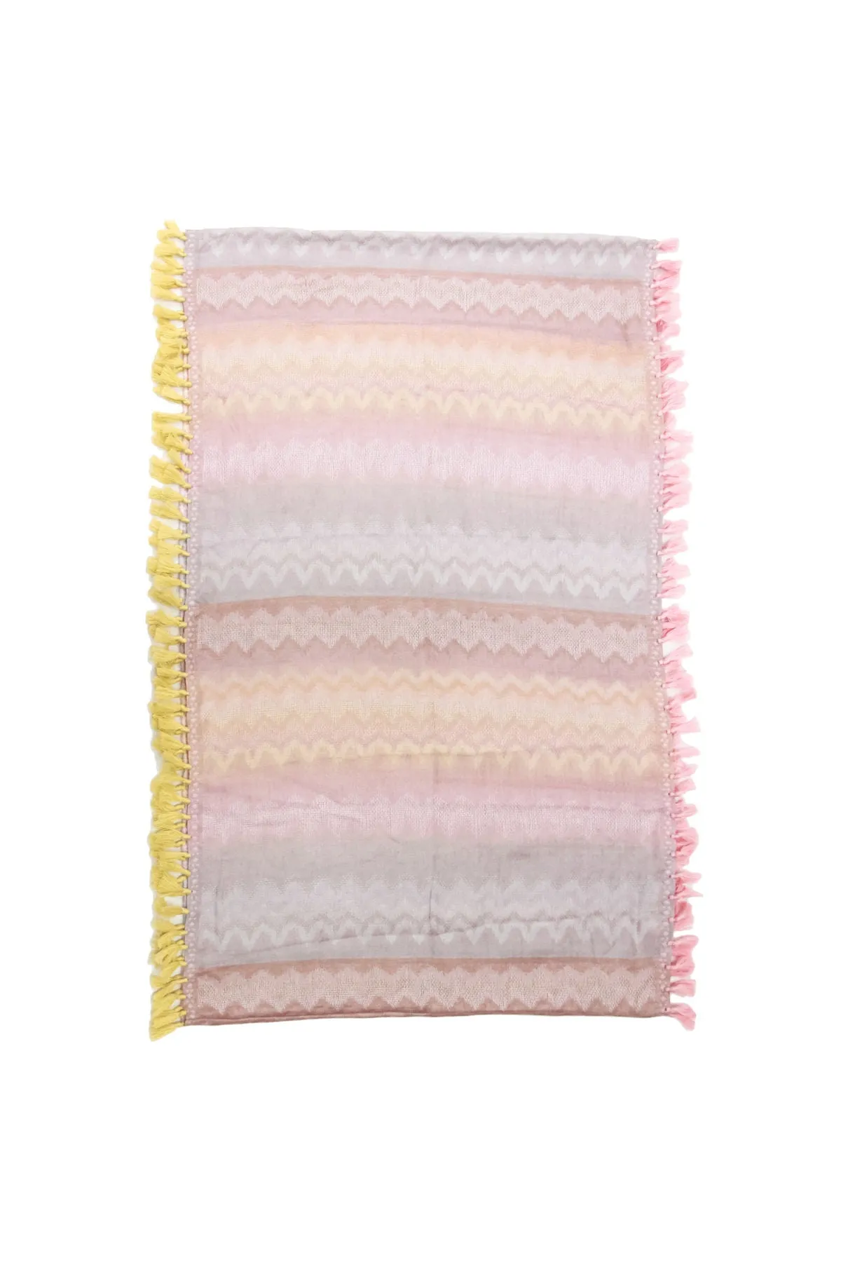Spring Pastel Tassel Inifnity