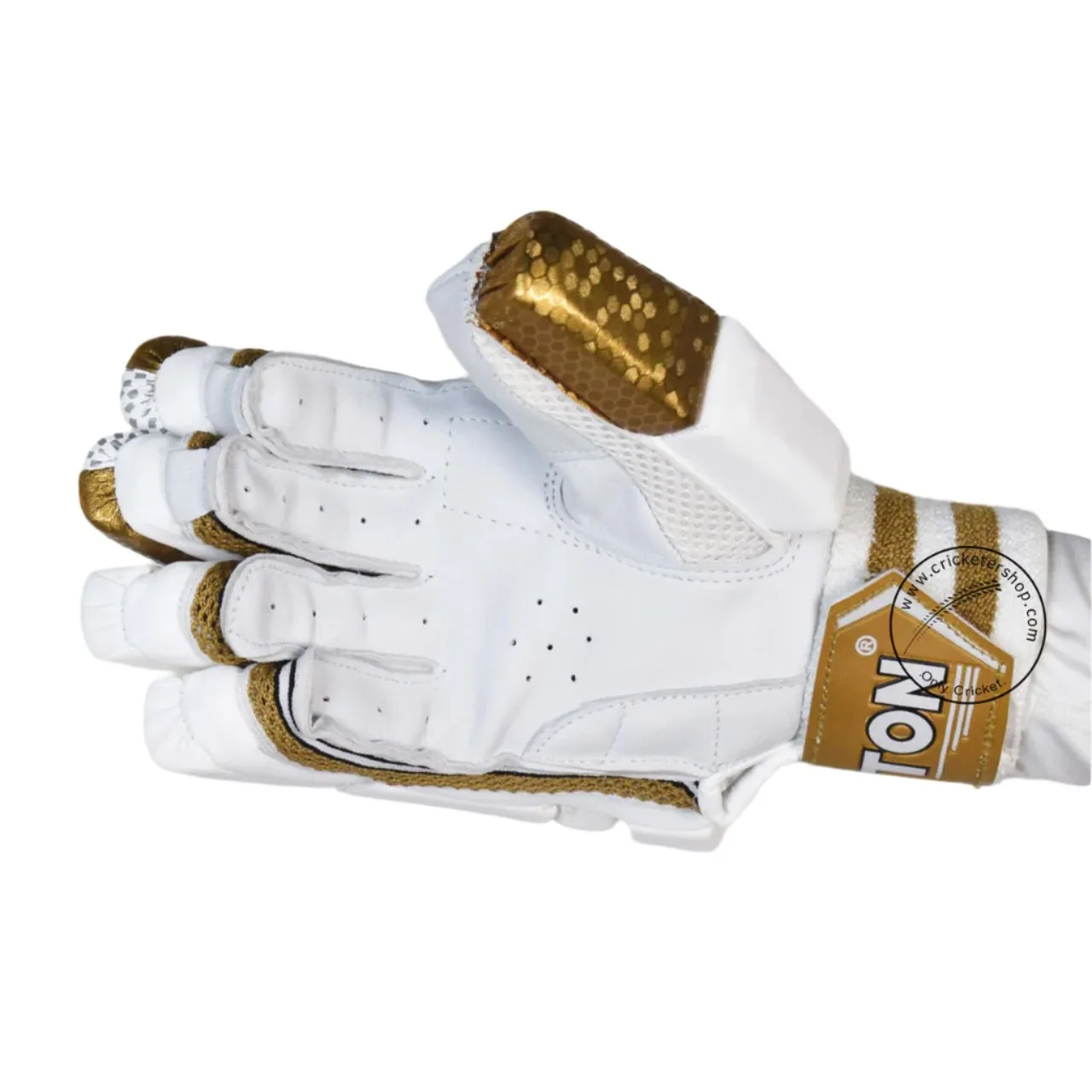 SS Ton Golden Gutsy Cricket Batting Gloves Mens Size
